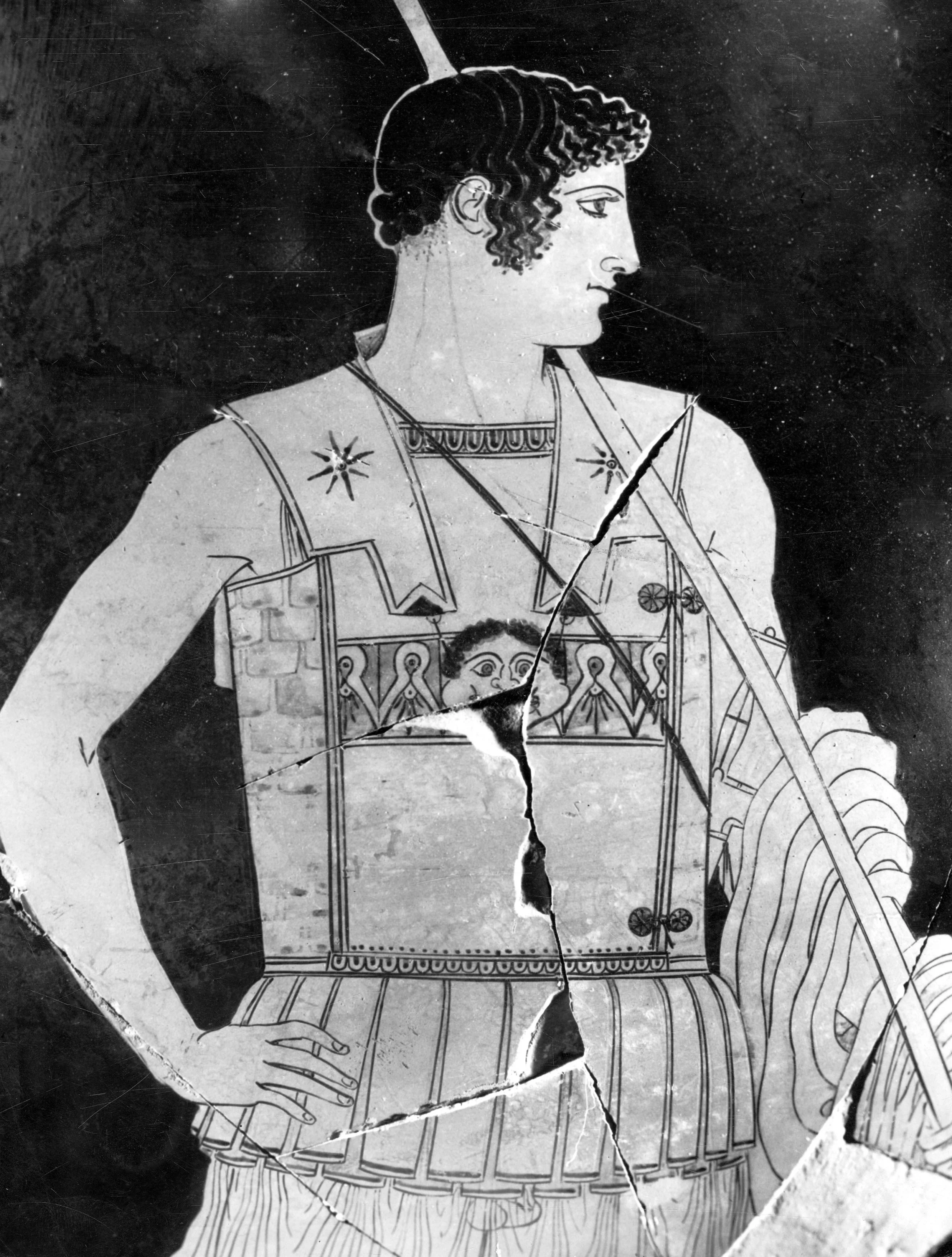 Armor made of linen and glue