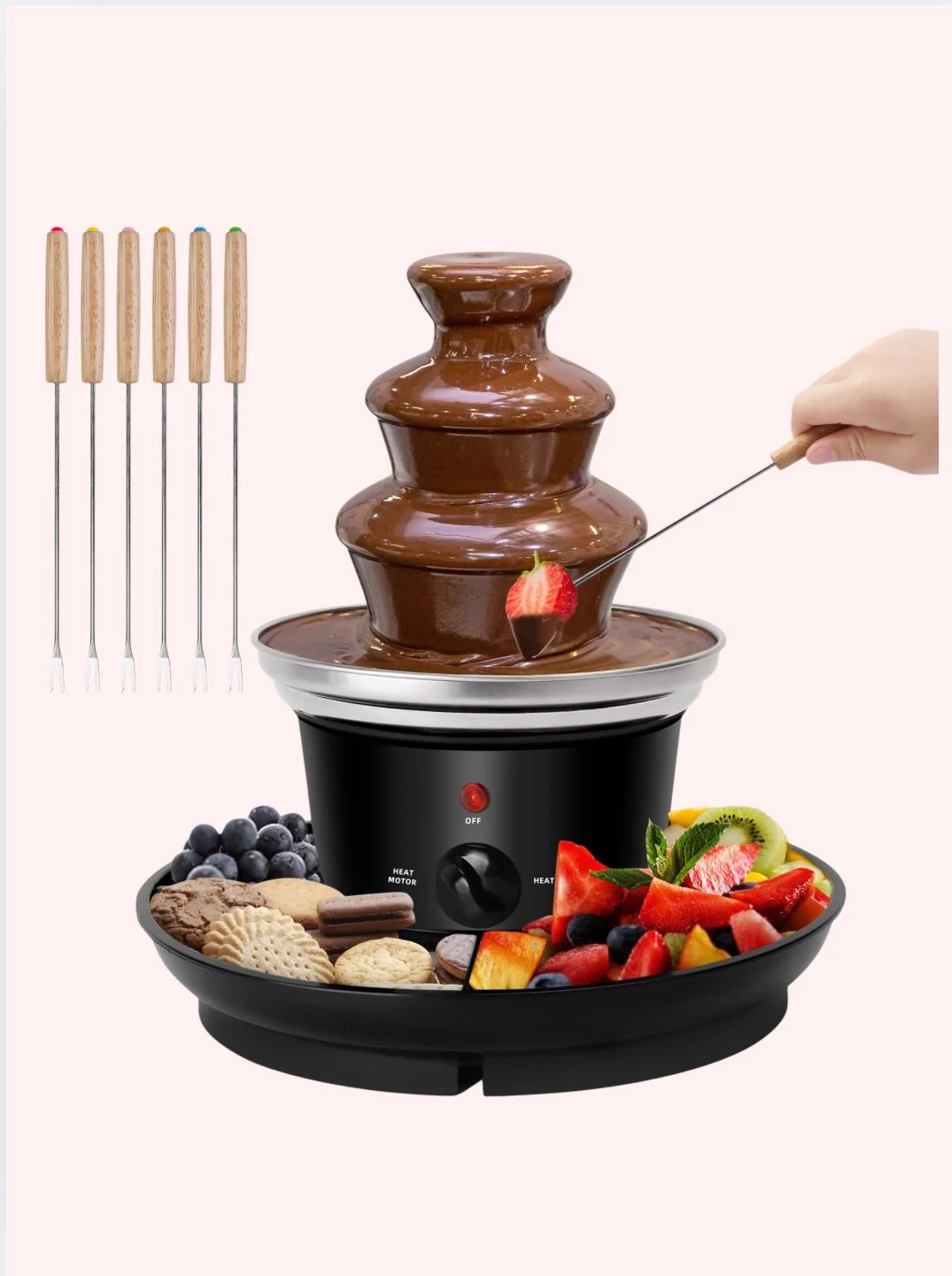 Chocolate Fountain w/ Fruit