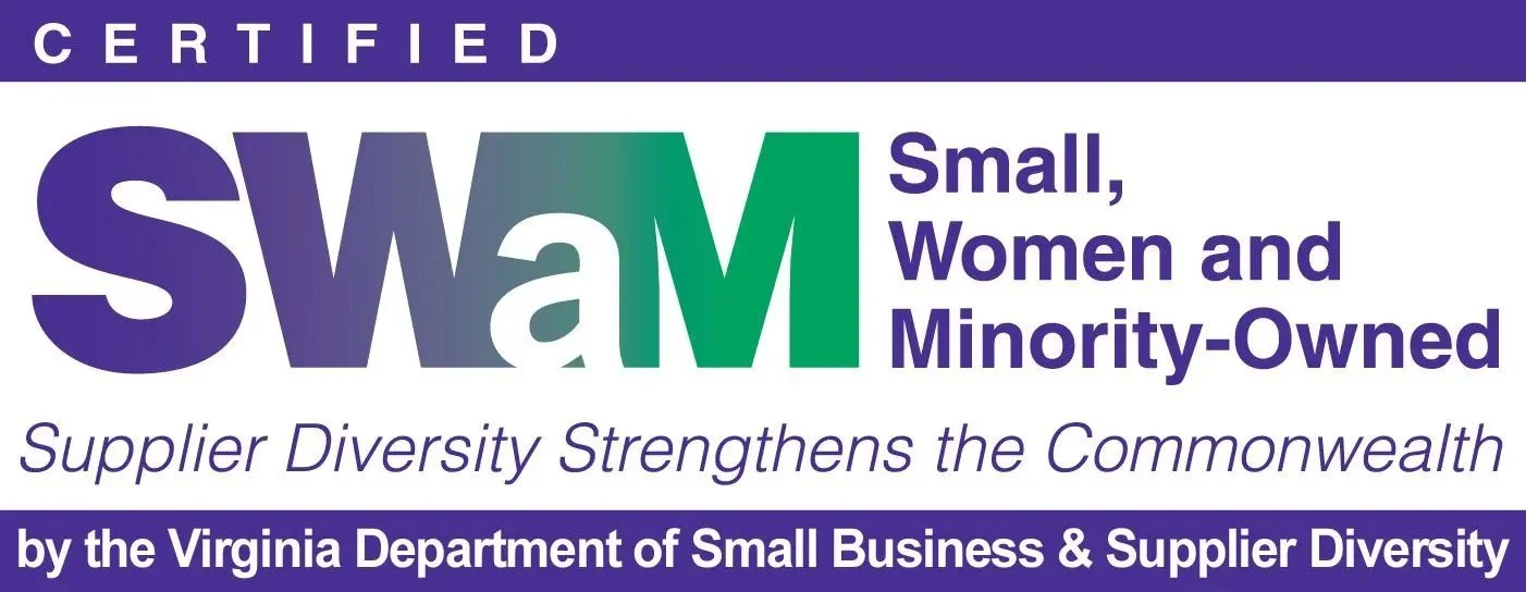 Logo of the Virginia Department of Small Business & Supplier Diversity, promoting certified small, women, and minority-owned small businesses.