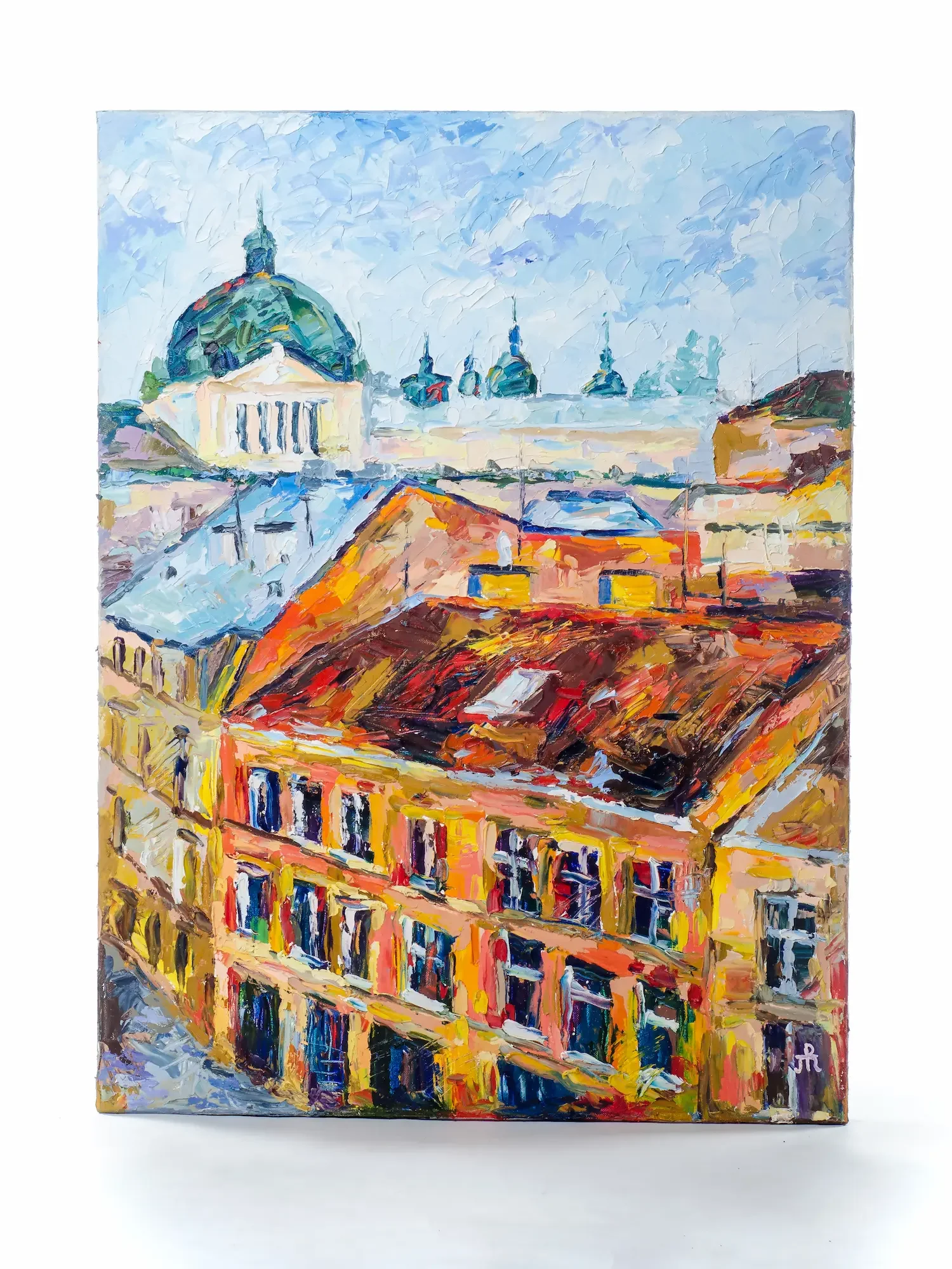 Oil Painting "Captive of the City"