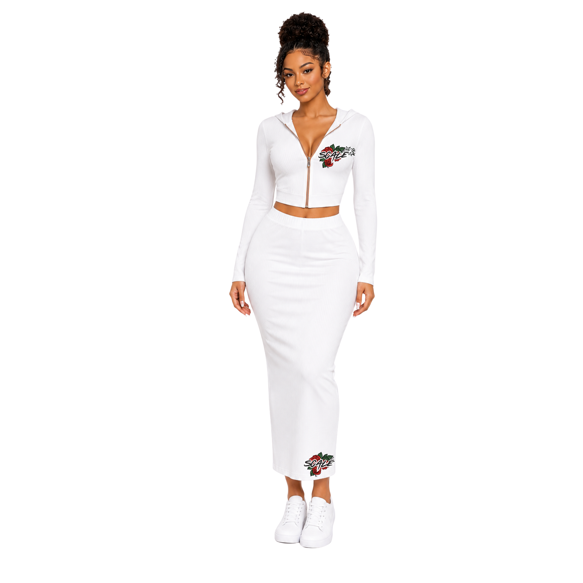 GIMME ROSES SET - WHITE