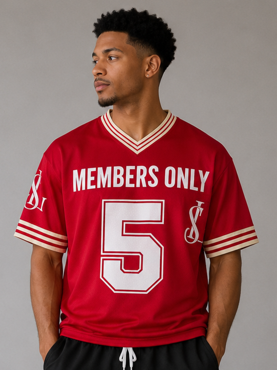 MEMBERS ONLY JERSEY - RED