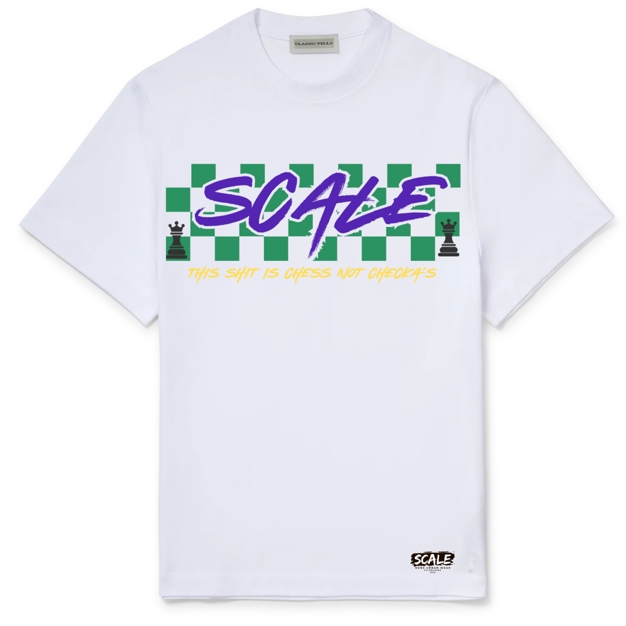 Scale Checka Shirt - Purple