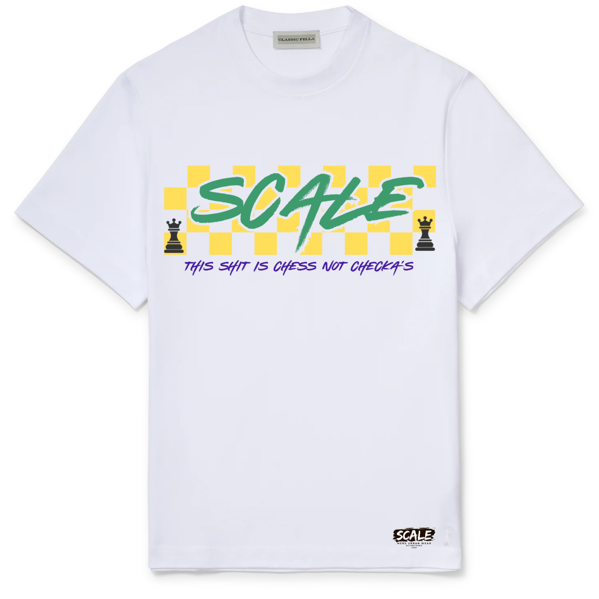 SCALE CHECKA SHIRT - GREEN