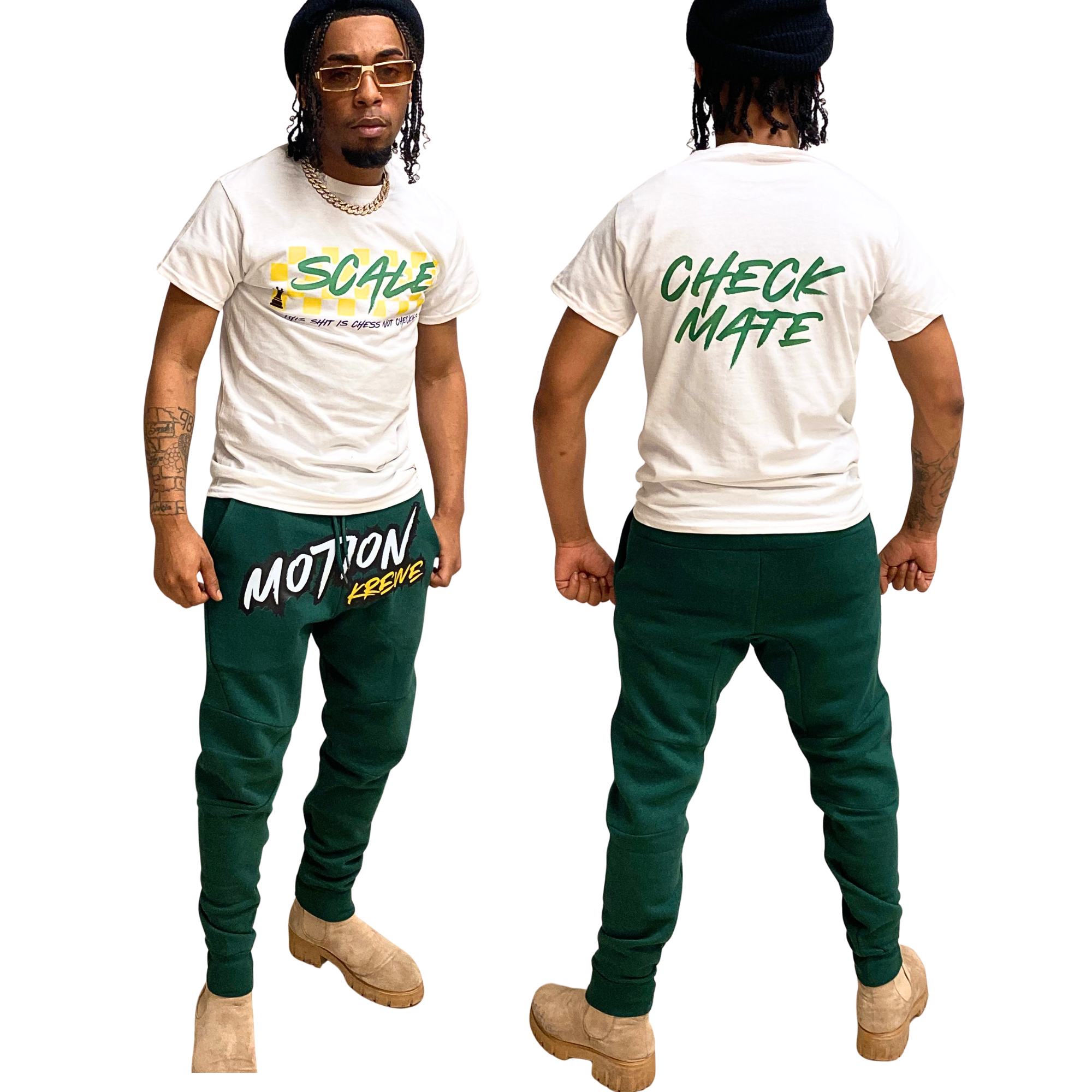 MOTION KREWE JOGGER SET - GREEN