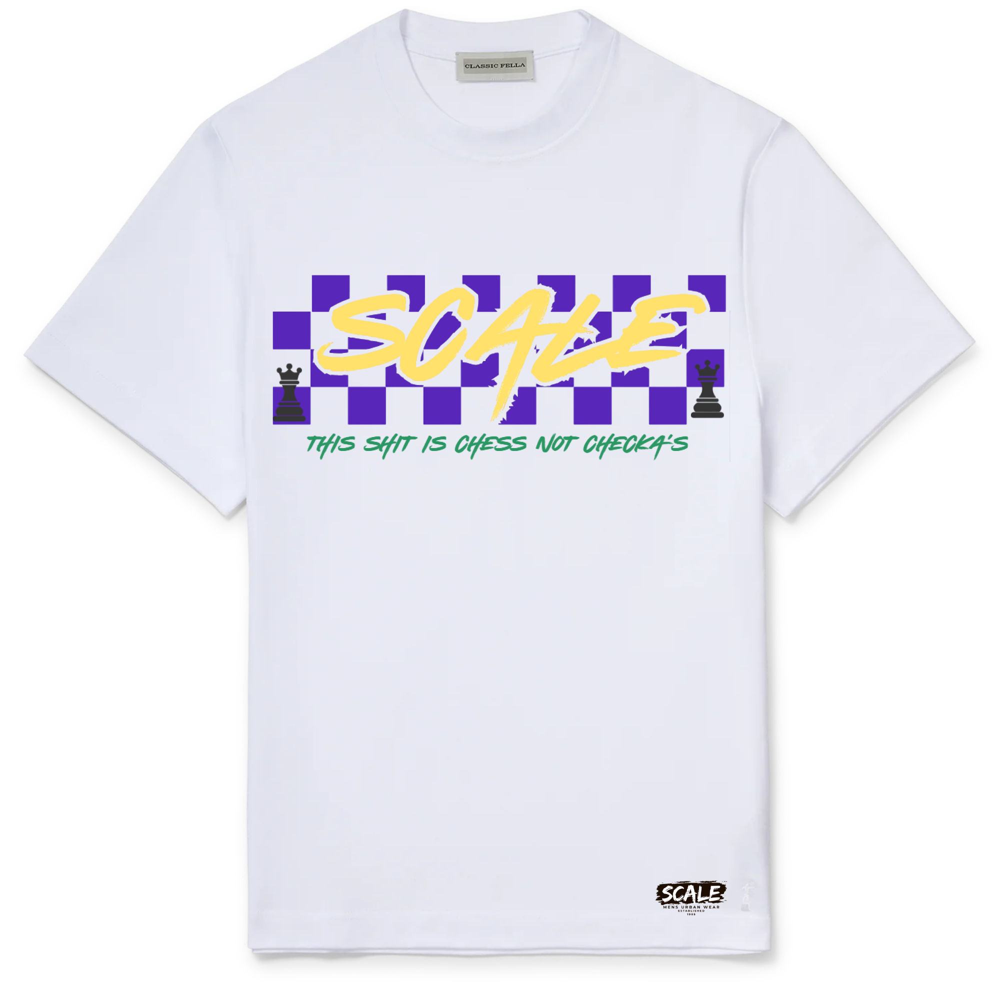 SCALE SHIRT - YELLOW