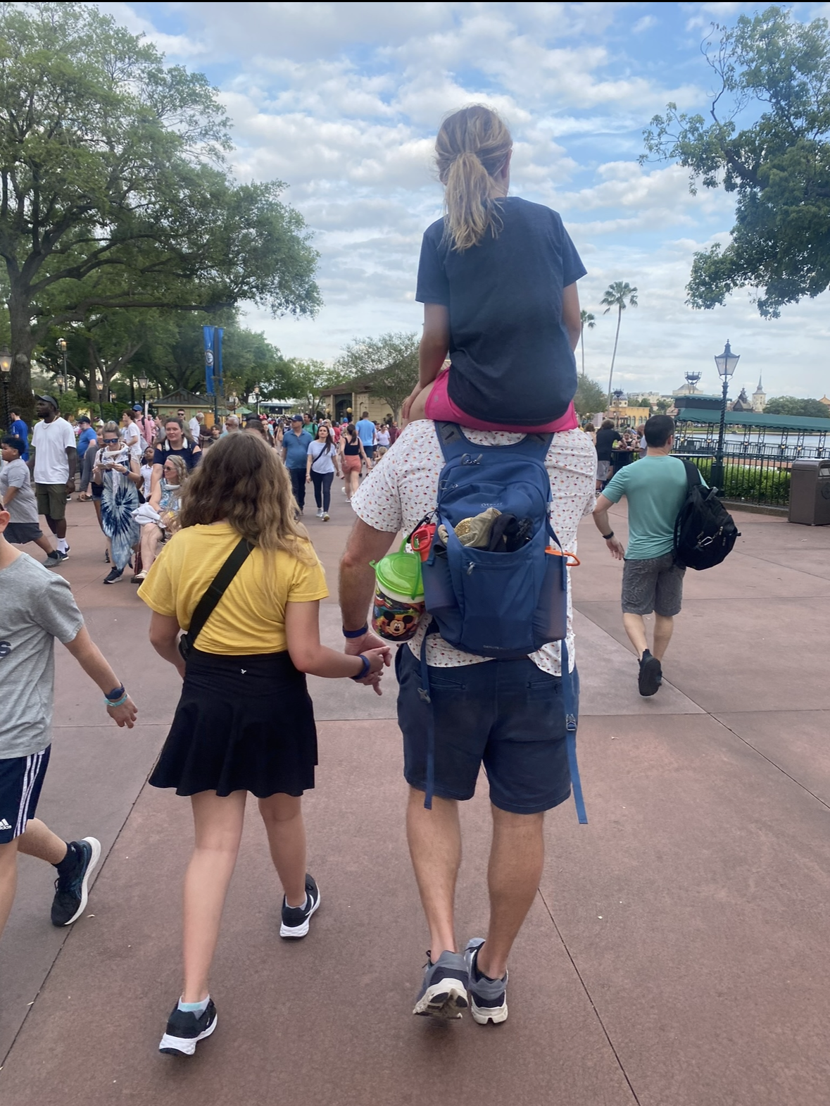 Disney World Packing For a Family of Four