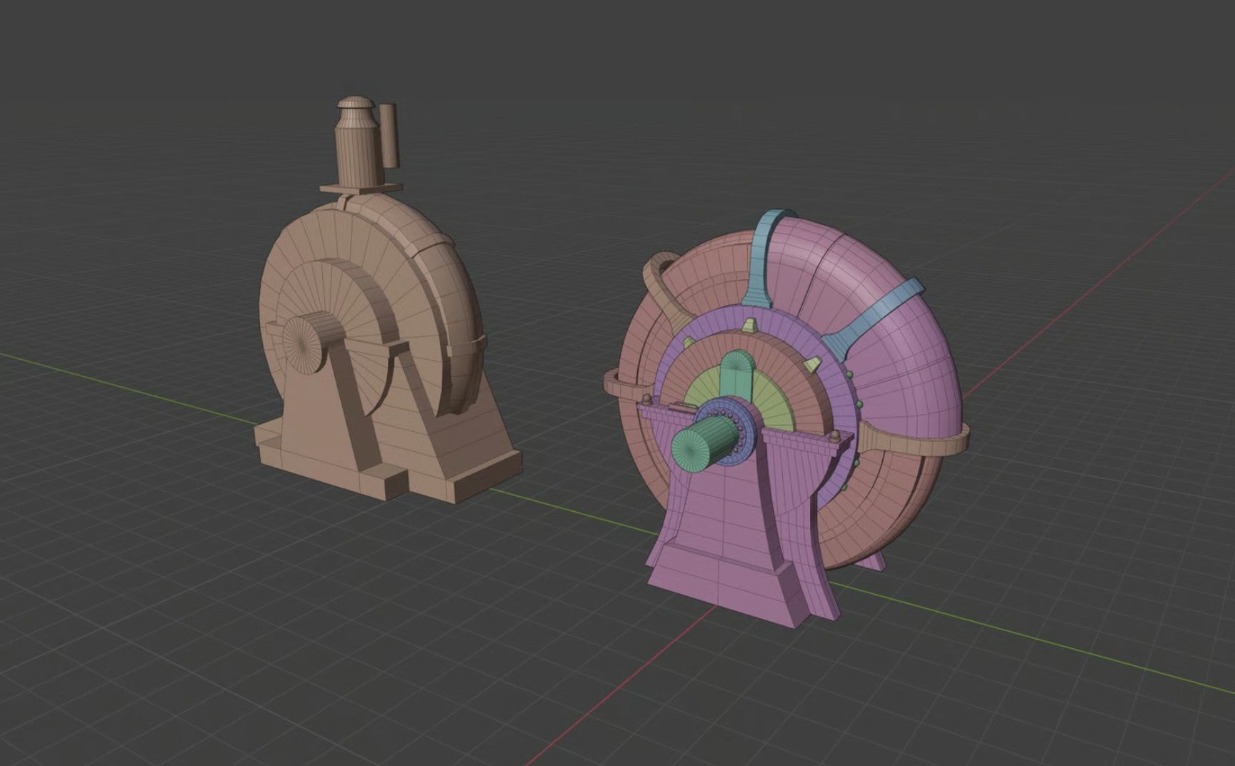 Van blockout naar gedetailleerd model