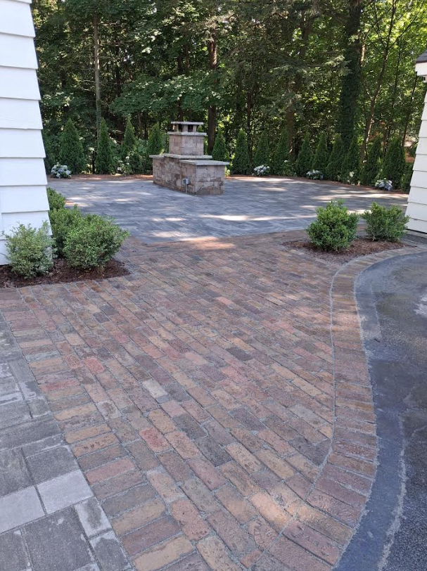 After Fireplace and Patio Remodel