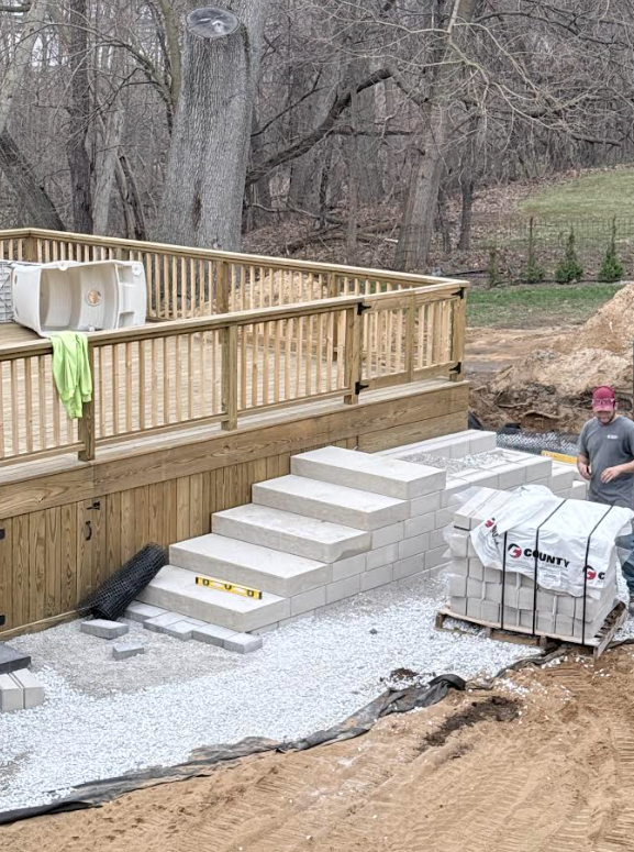 Hardscape - Patio/retaining wall/outdoor kitchen