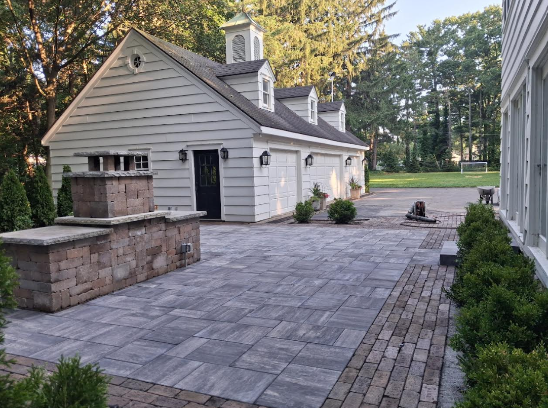 After Fireplace and Patio Remodel