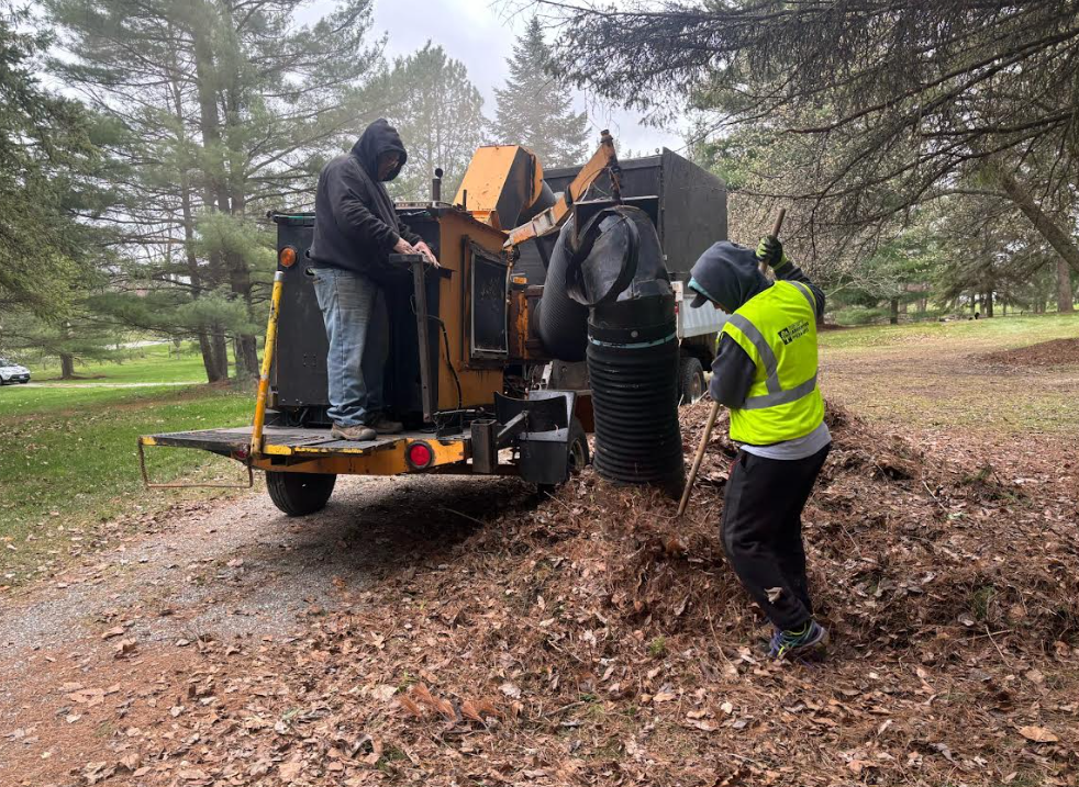 Forker's Landscaping Fall Cleanup Leaves 
