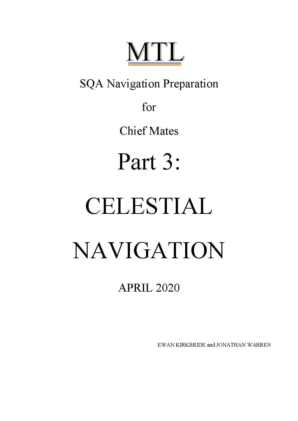 CELESTIAL NAVIGATION
