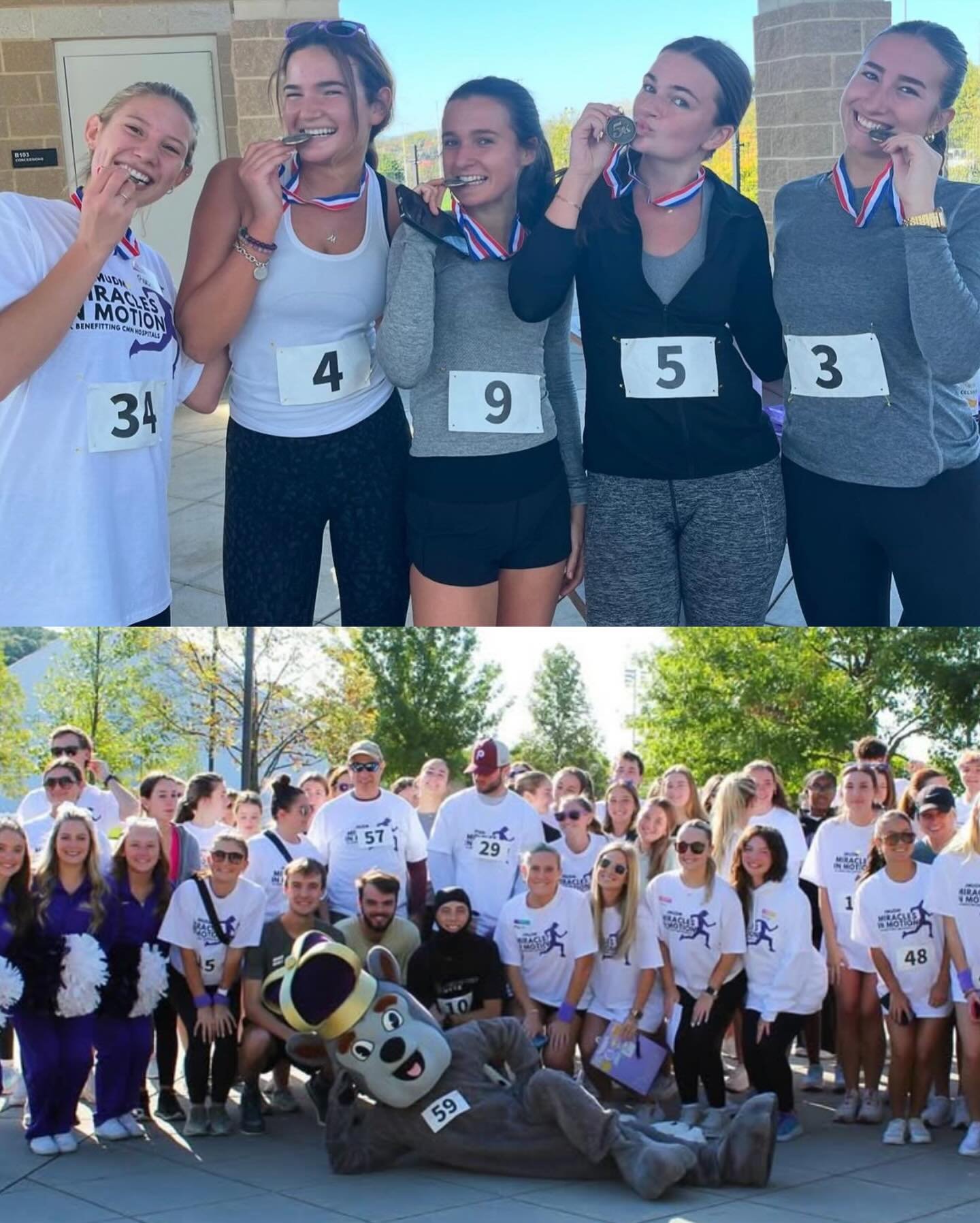 Make sure to sign up for the Madithon 5k on October 12th! We had SO much fun participating last year and all of the money goes to such a great cause🩷 Register in the link in their bio @jmu_dancemarathon