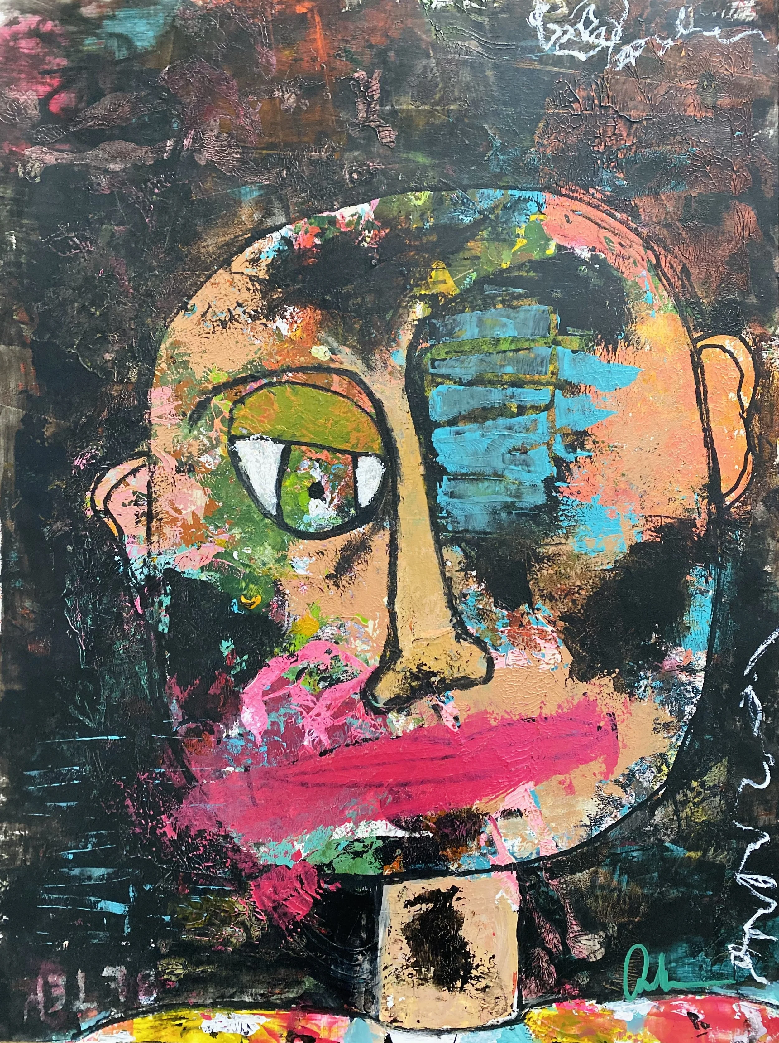 THE SCARS TO PROVE IT 24” x 18” mixed media on mixed media paper, unframed

$250 