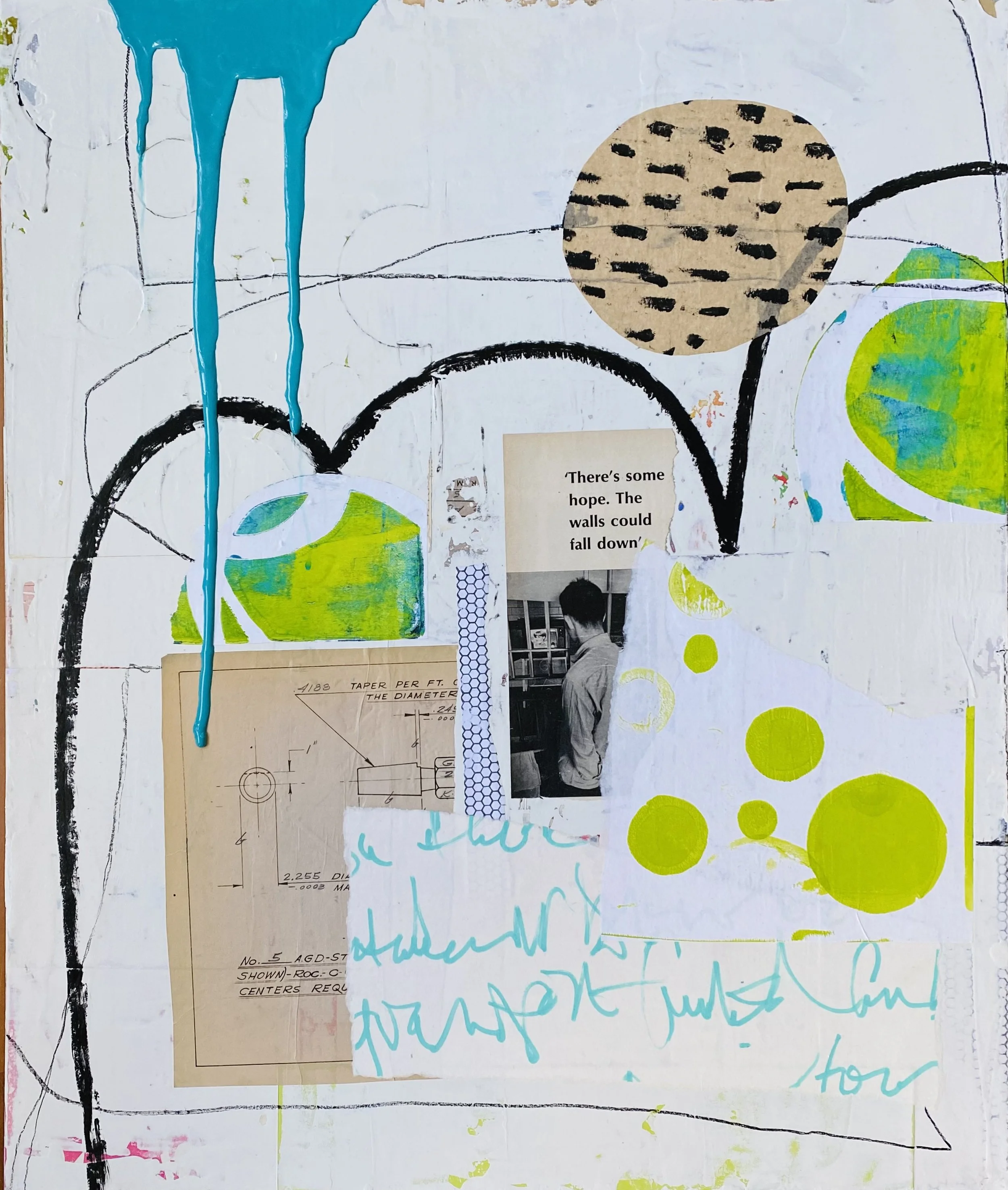 When You Know You Know
24” x 20” x 1.5” mixed media on gallery-wrapped canvas.

$500