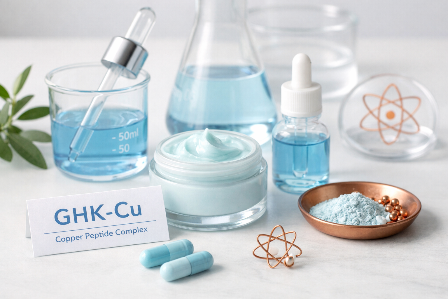 The Copper Code: How GHK-Cu Rebuilds Skin From the Surface Down