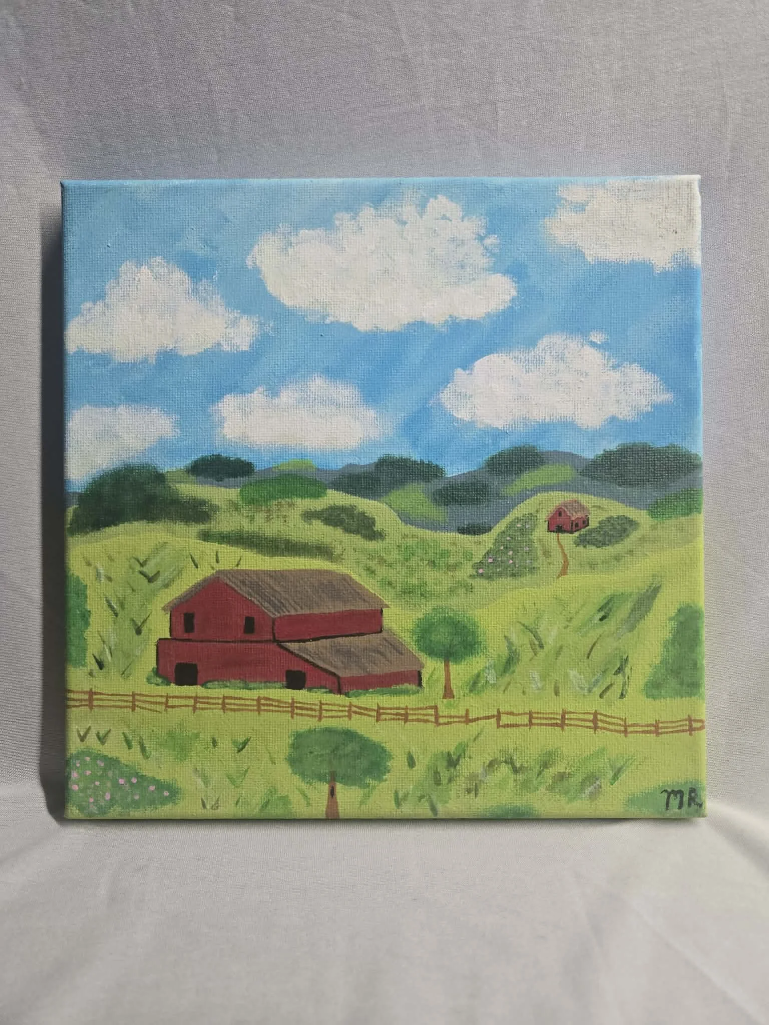 "Almost Heaven" Unframed (8in x 8in)