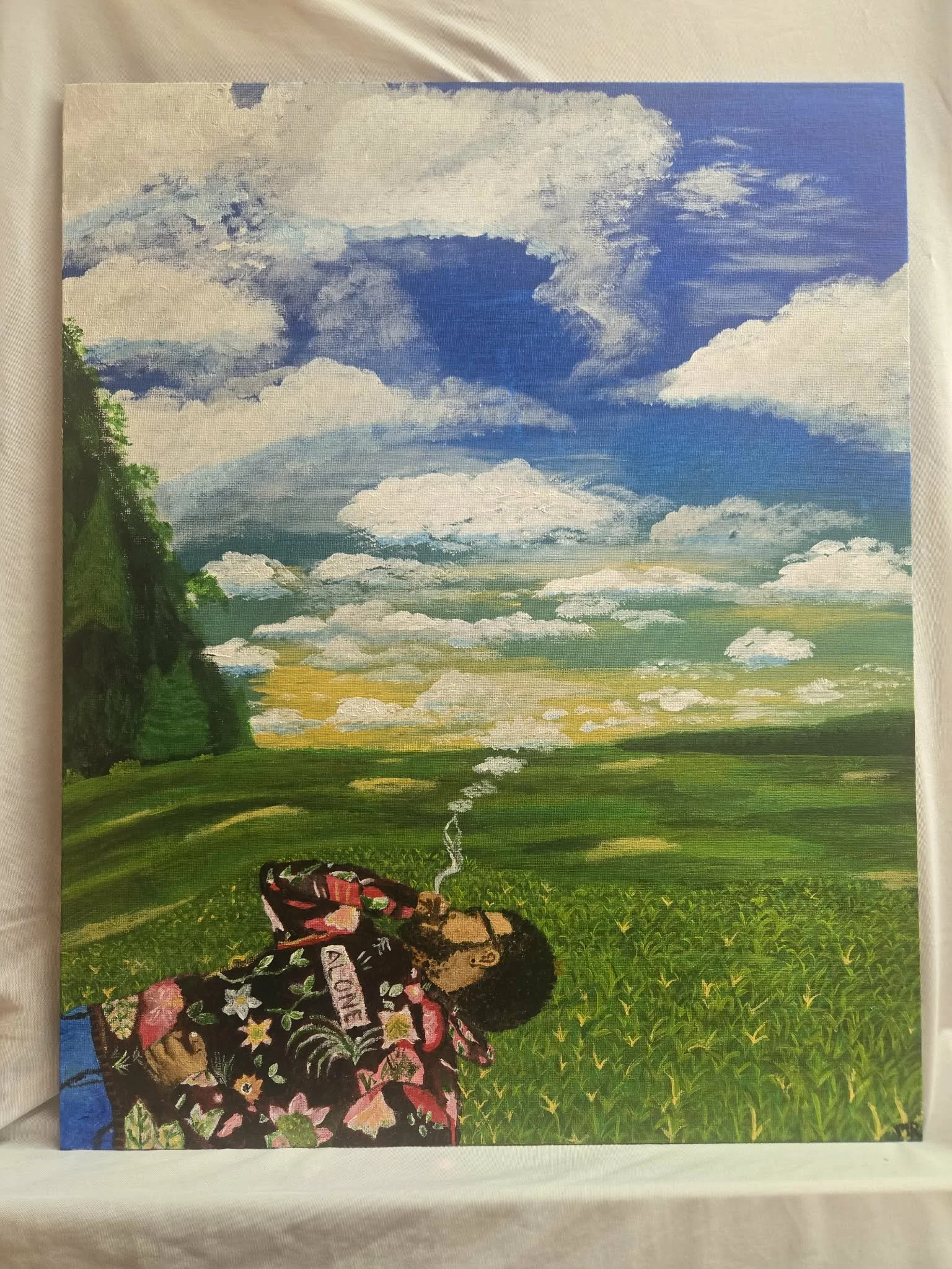 "Head In The Clouds" Unframed (16inx20in)