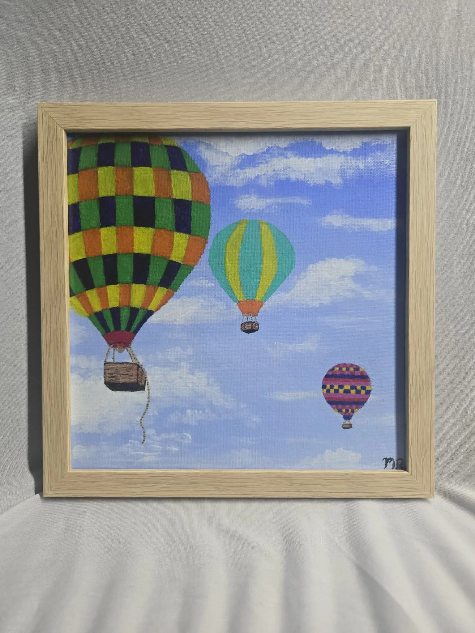 "Up and Away" Framed (9in x 9in)