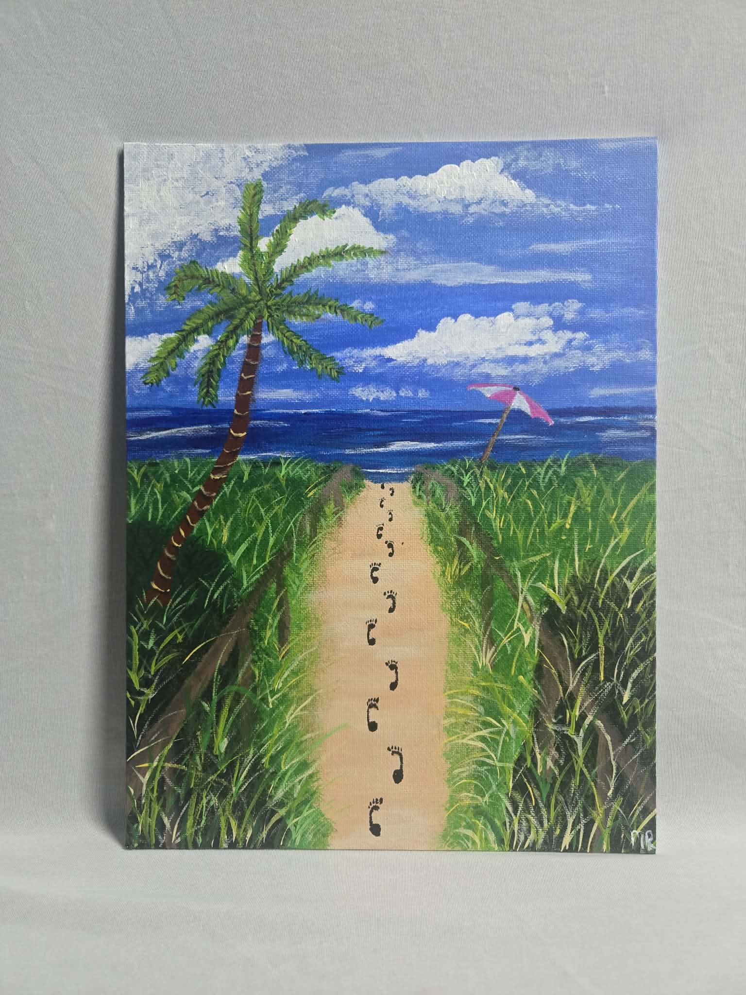 "Step into the sun" Unframed (9inx12in)