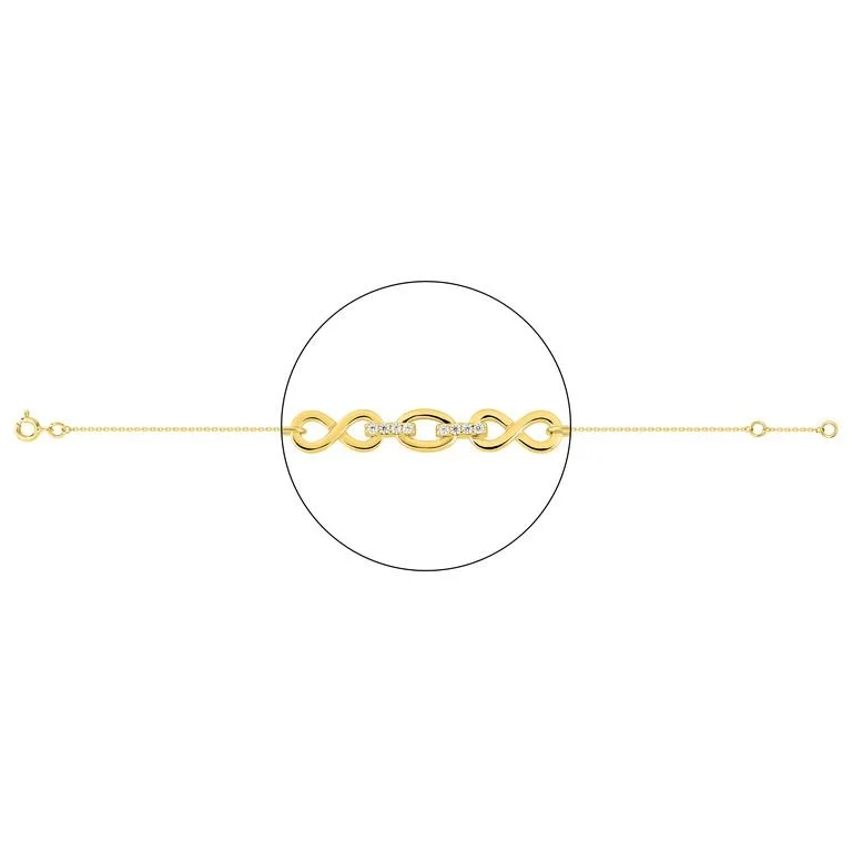 Pulsera de Oro Amarillo 18k/750