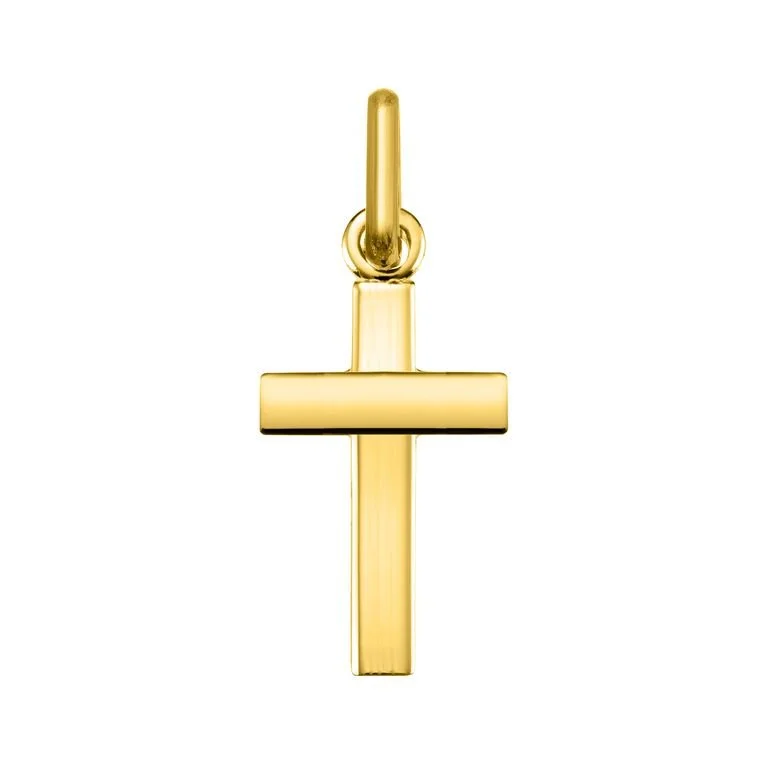 Cruz en oro amarillo 18k/750