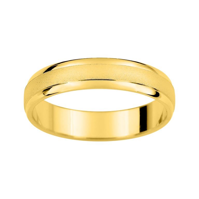 Alianza de boda en oro 18k/750