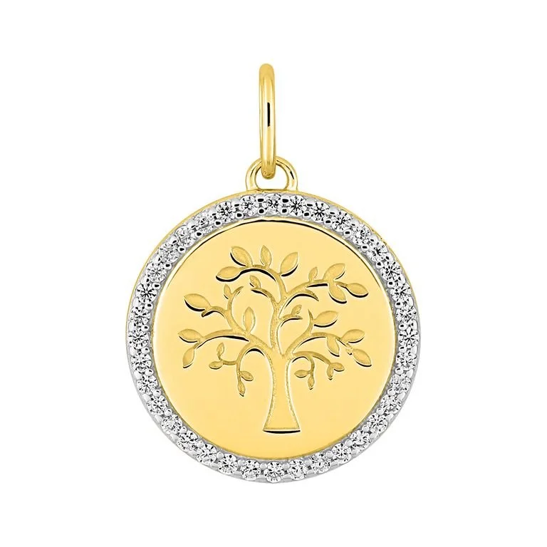 Colgante de Árbol de la Vida en Oro 18k/750