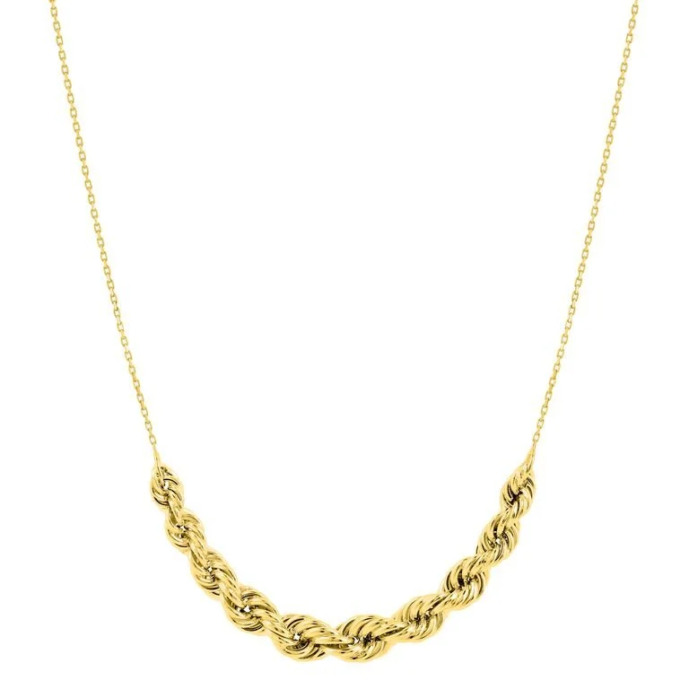 Collar de Oro Amarillo 9K/375 Trenzado