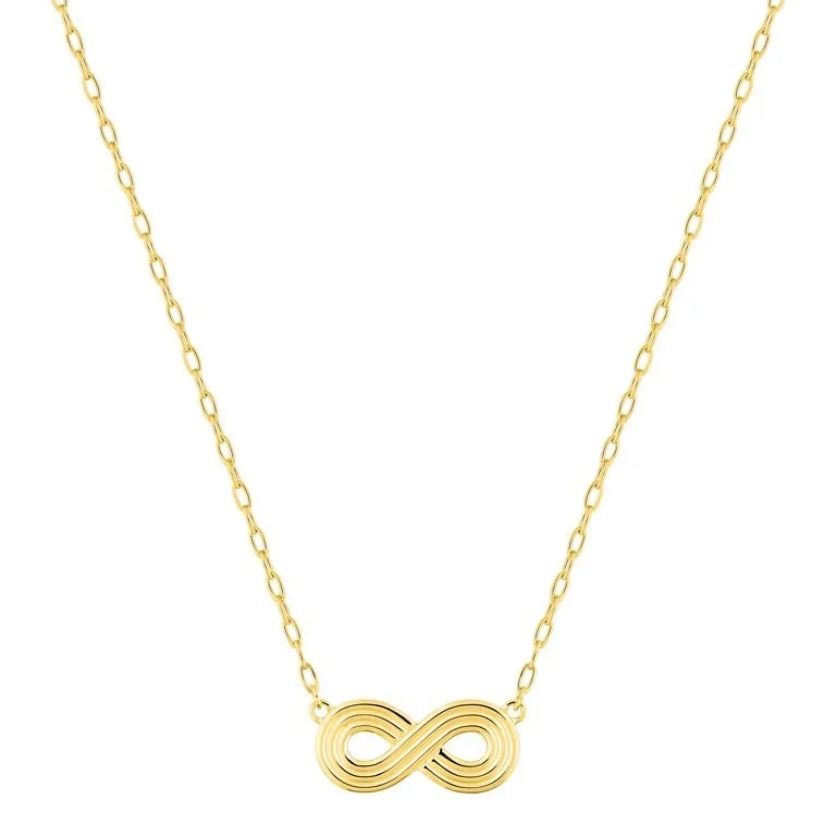 Collar infinito en oro 18k/750