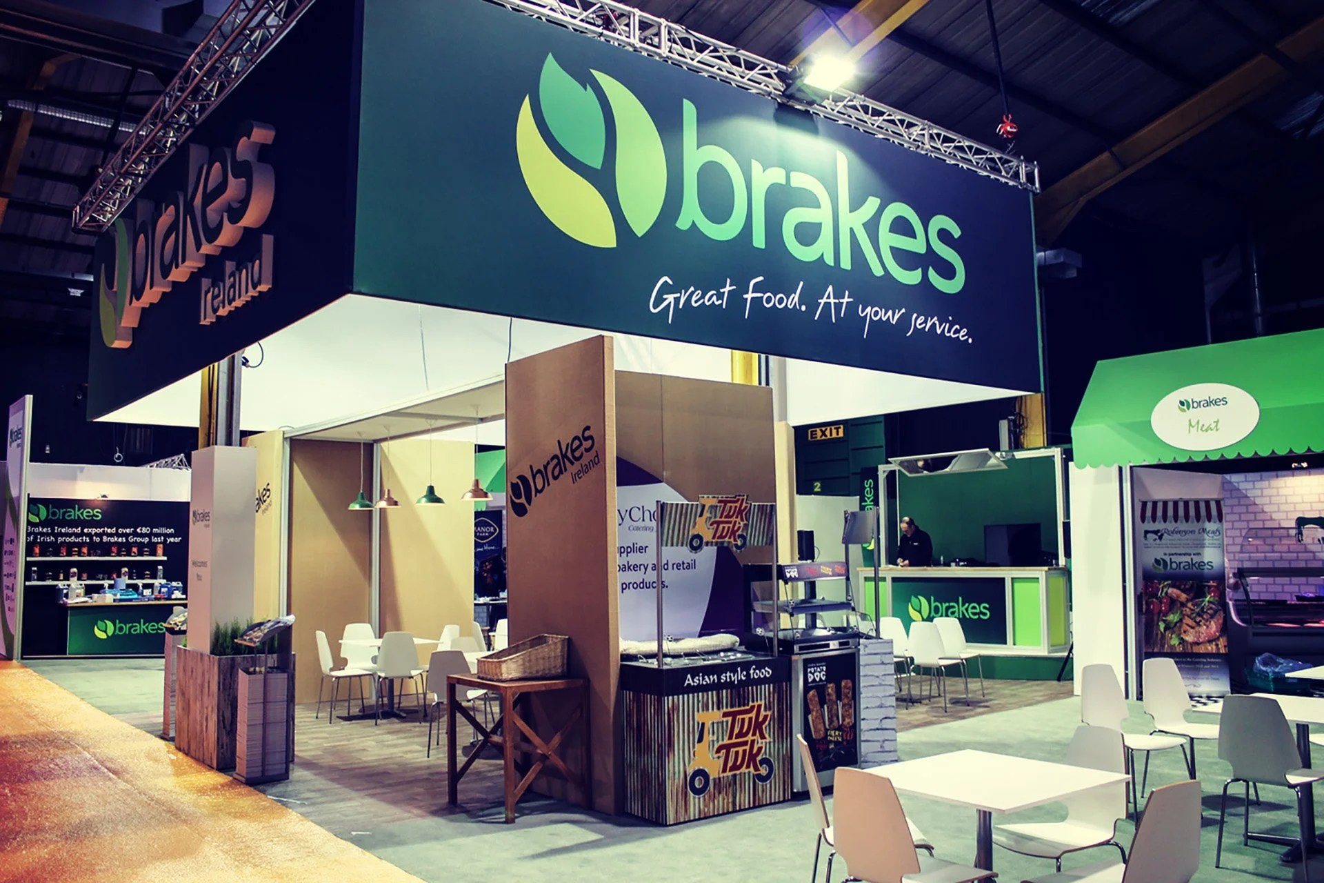 Brakes Exhibition stand design and build