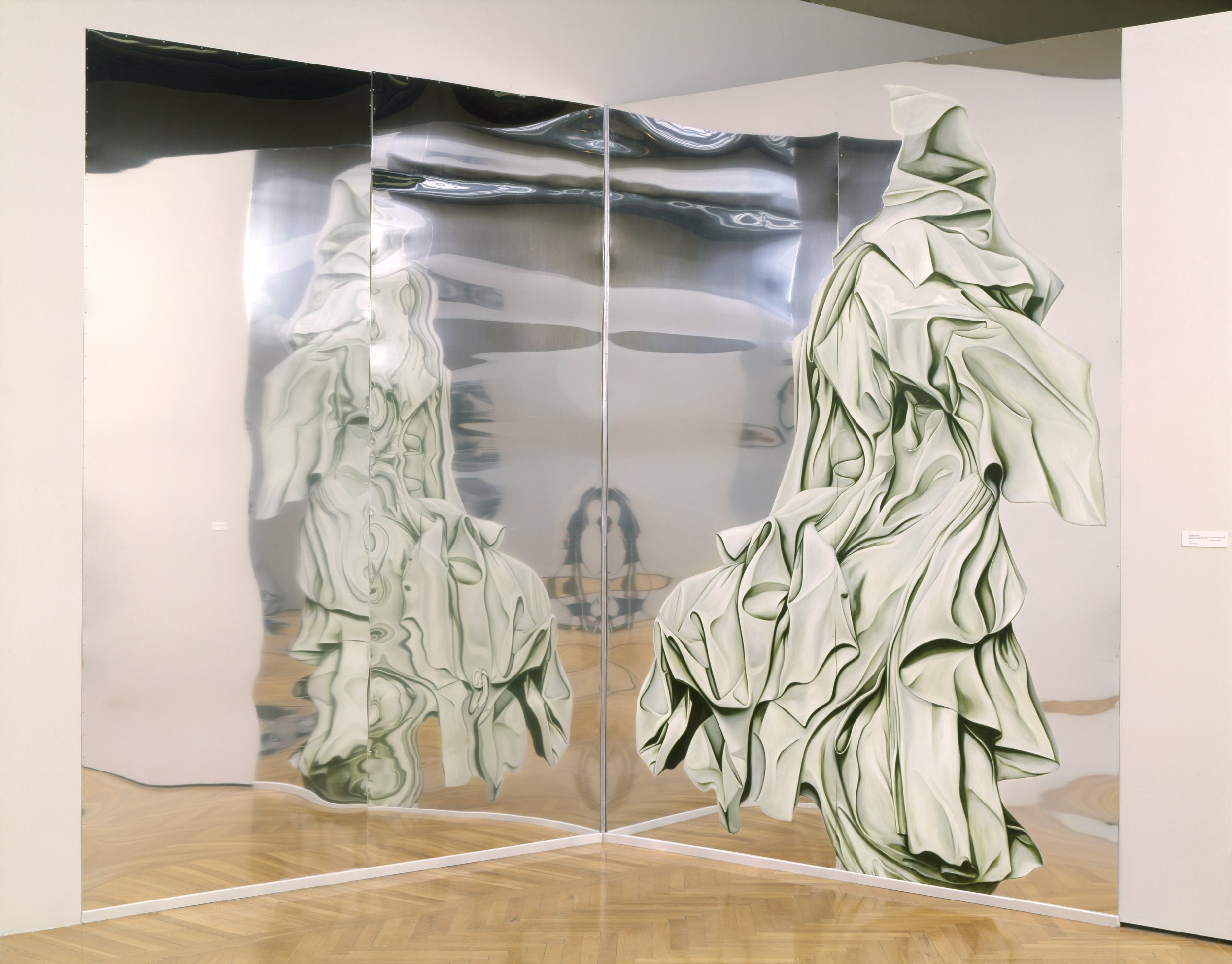 Saint Teresa, 1995, oil on aluminum, 10' x 16'