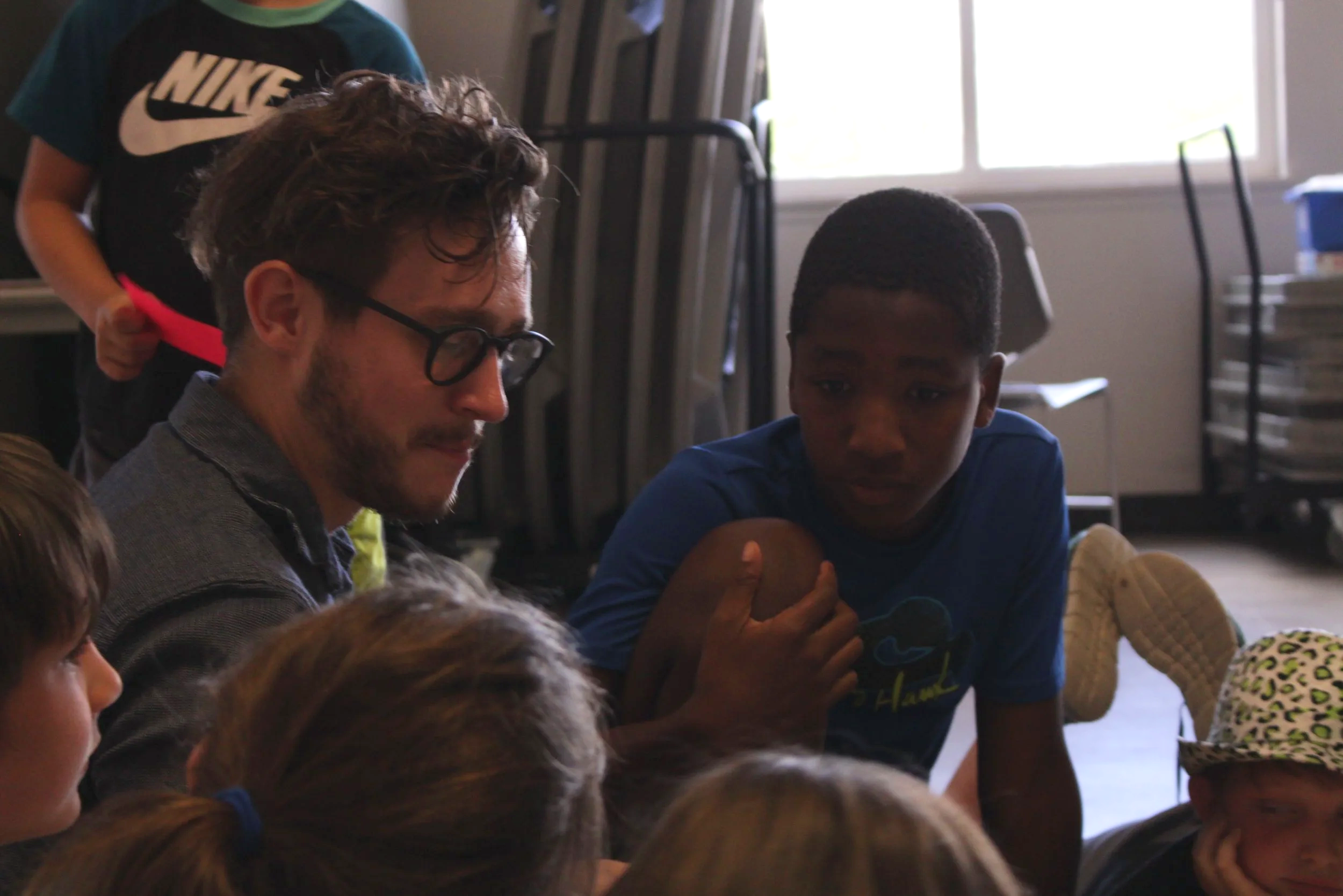 Whether hosting writing workshops or comedy shows, my role was showcasing storytellers