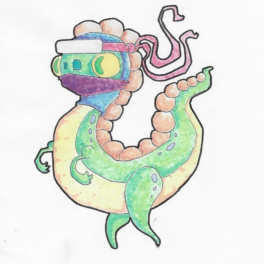 We commissioned local artists to bring the kids' characters to life