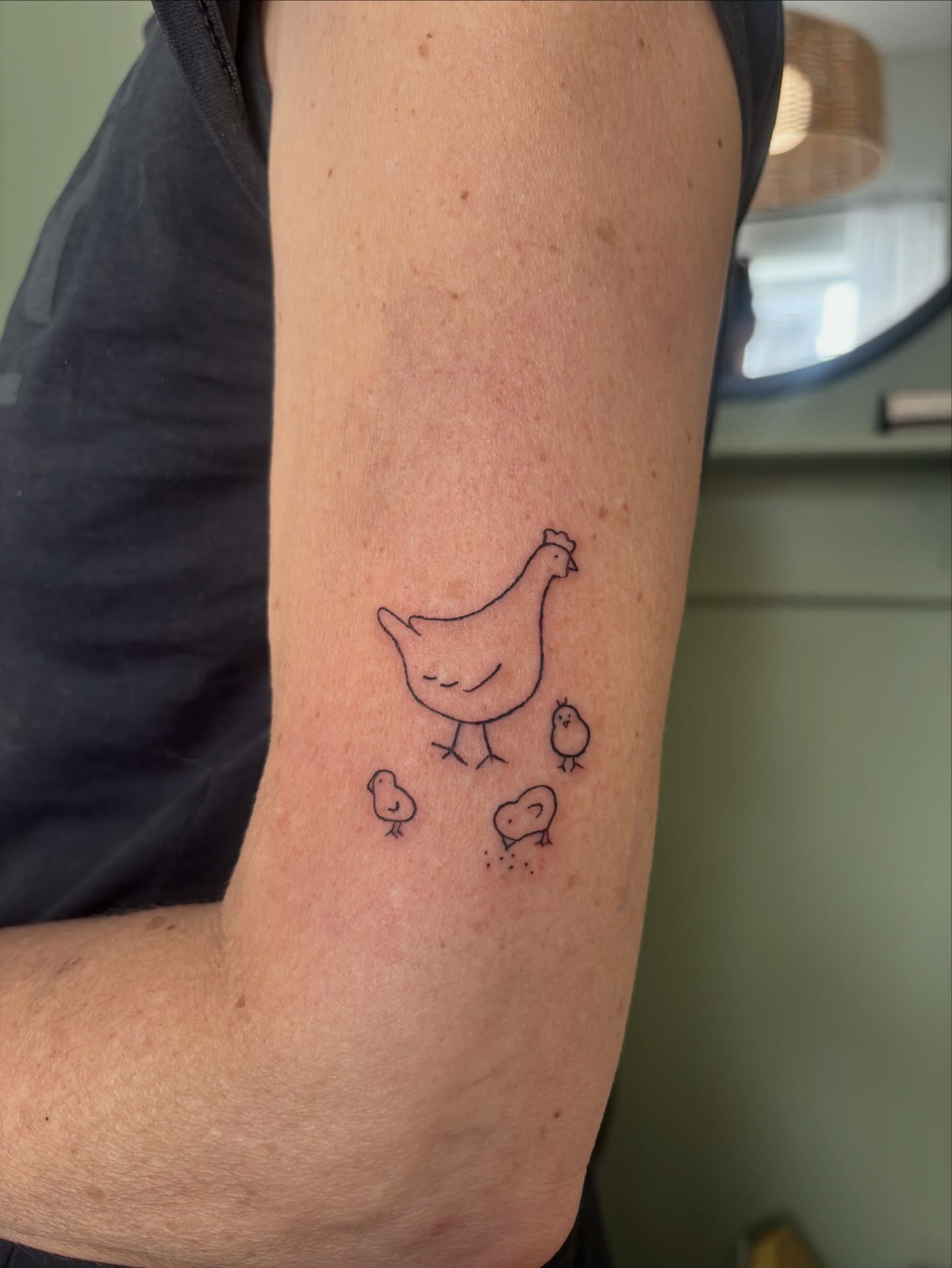 Me , my mom and my siblings 🐥 petit tatouage pour ma maman 🫶🏻