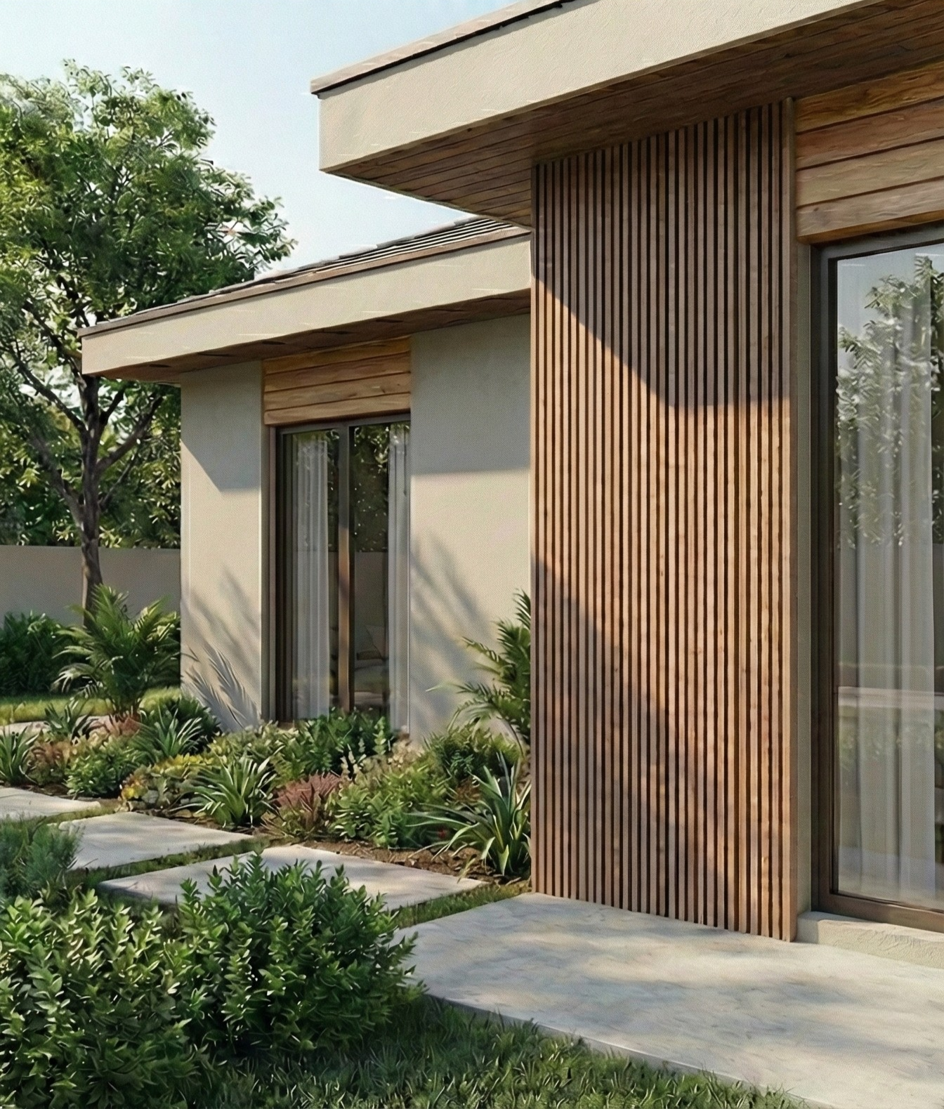 Exterior Slat Wall Panels