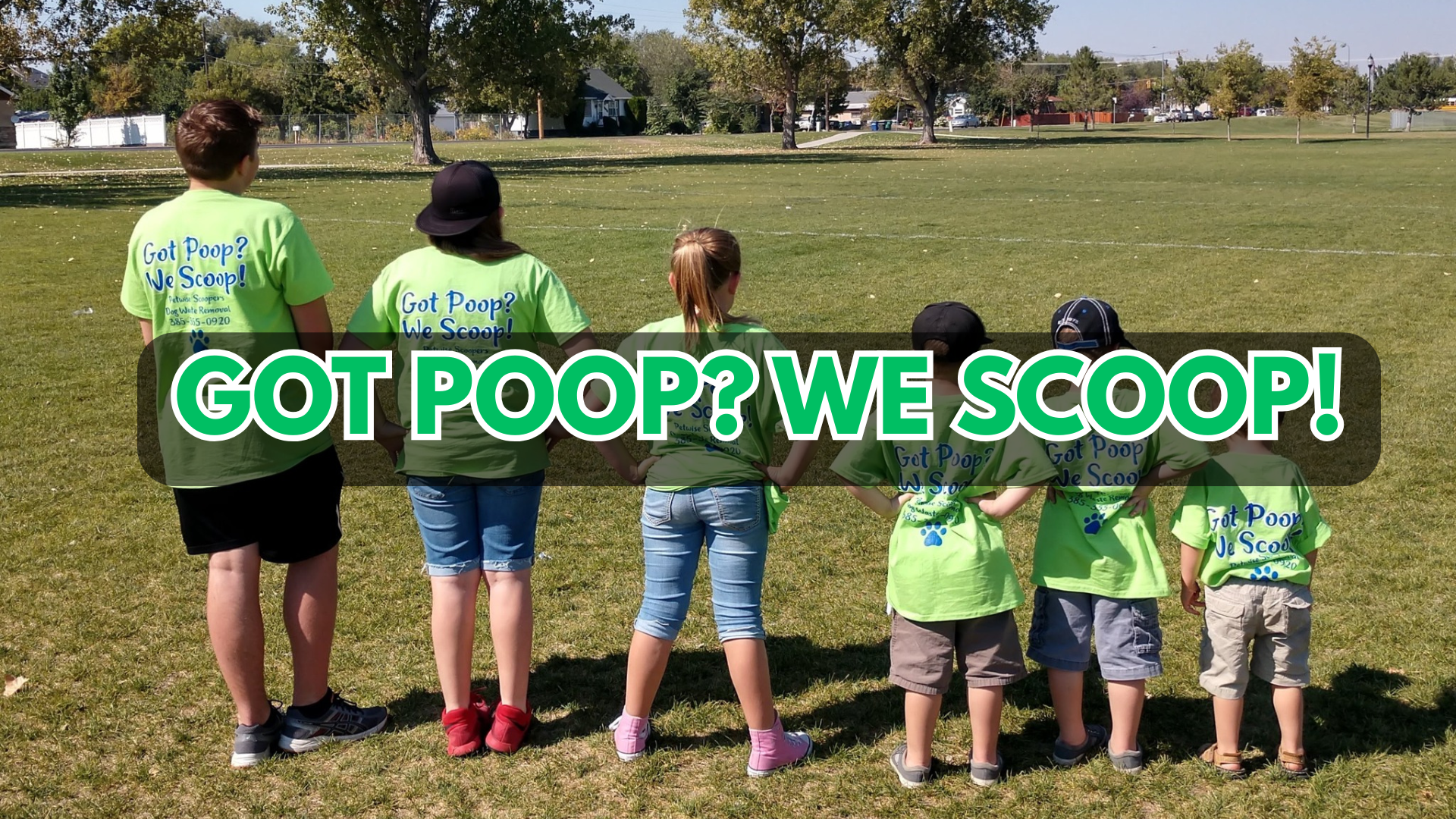 Professional Pooper Scooper Service in the Salt Lake Valley