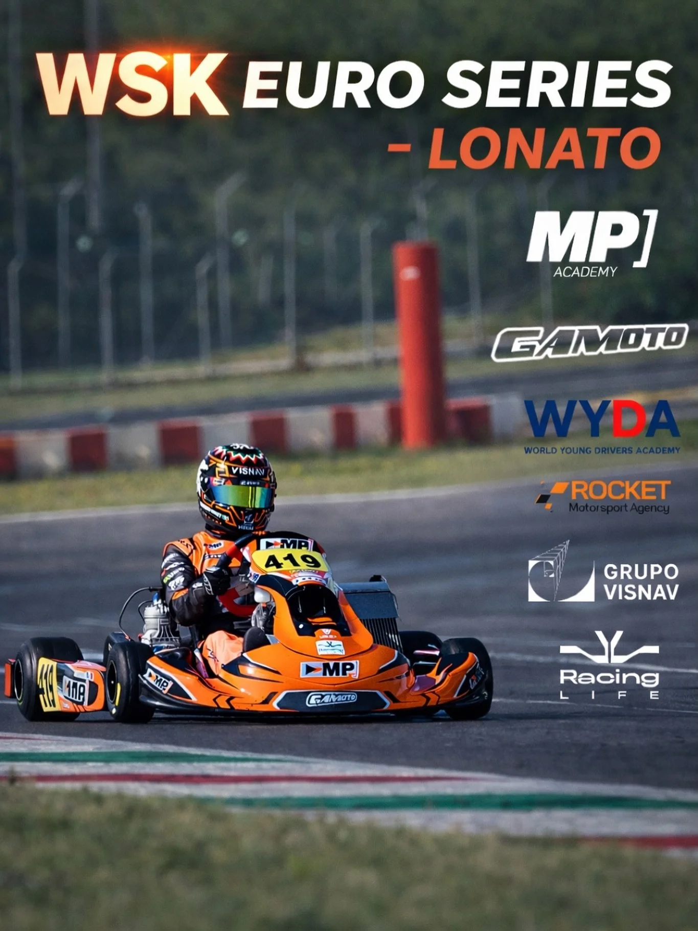 Its Race week
WSK euro series round 2 
LONATO 
#karting #wsk #racing
