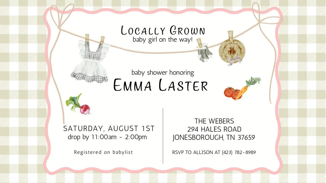 Baby Shower: Emma Laster