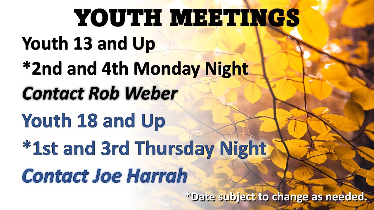 Youth Meeting 13 and Up 