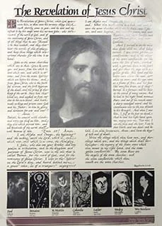 The Revelation of Jesus Christ - Poster Print