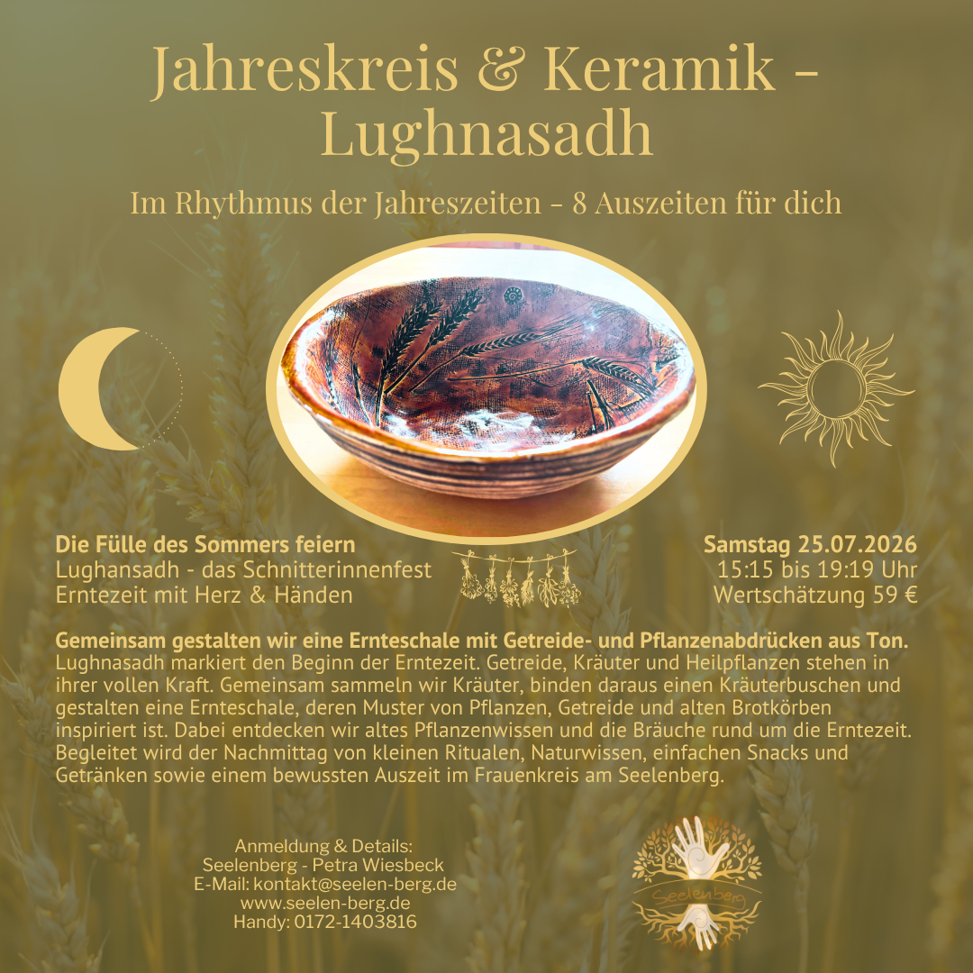 Lughnasadh - Schnitterinnenfest