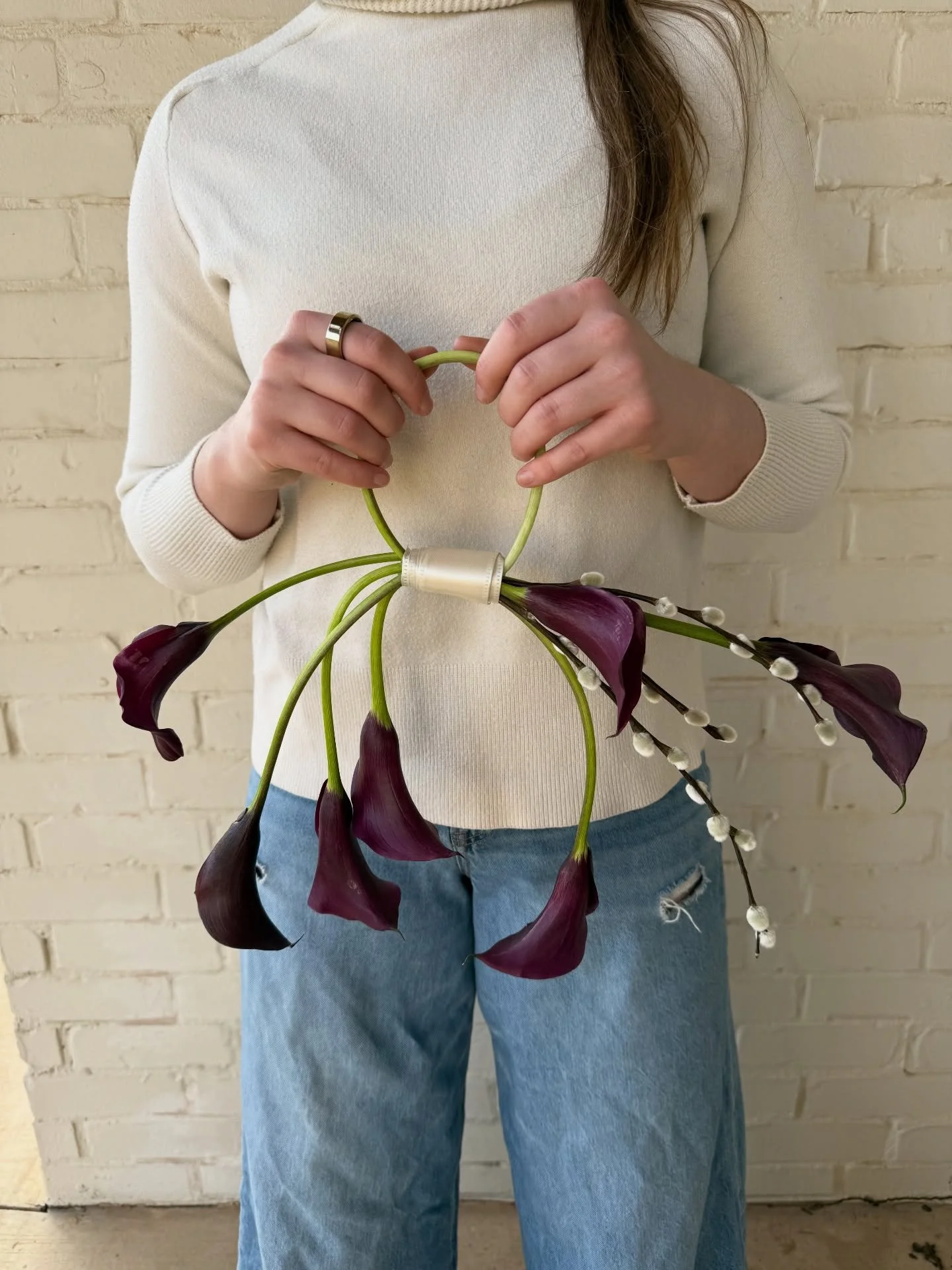 Did this cute calla lilly purse yesterday! Who needs a clutch when you have callas?! 🤩