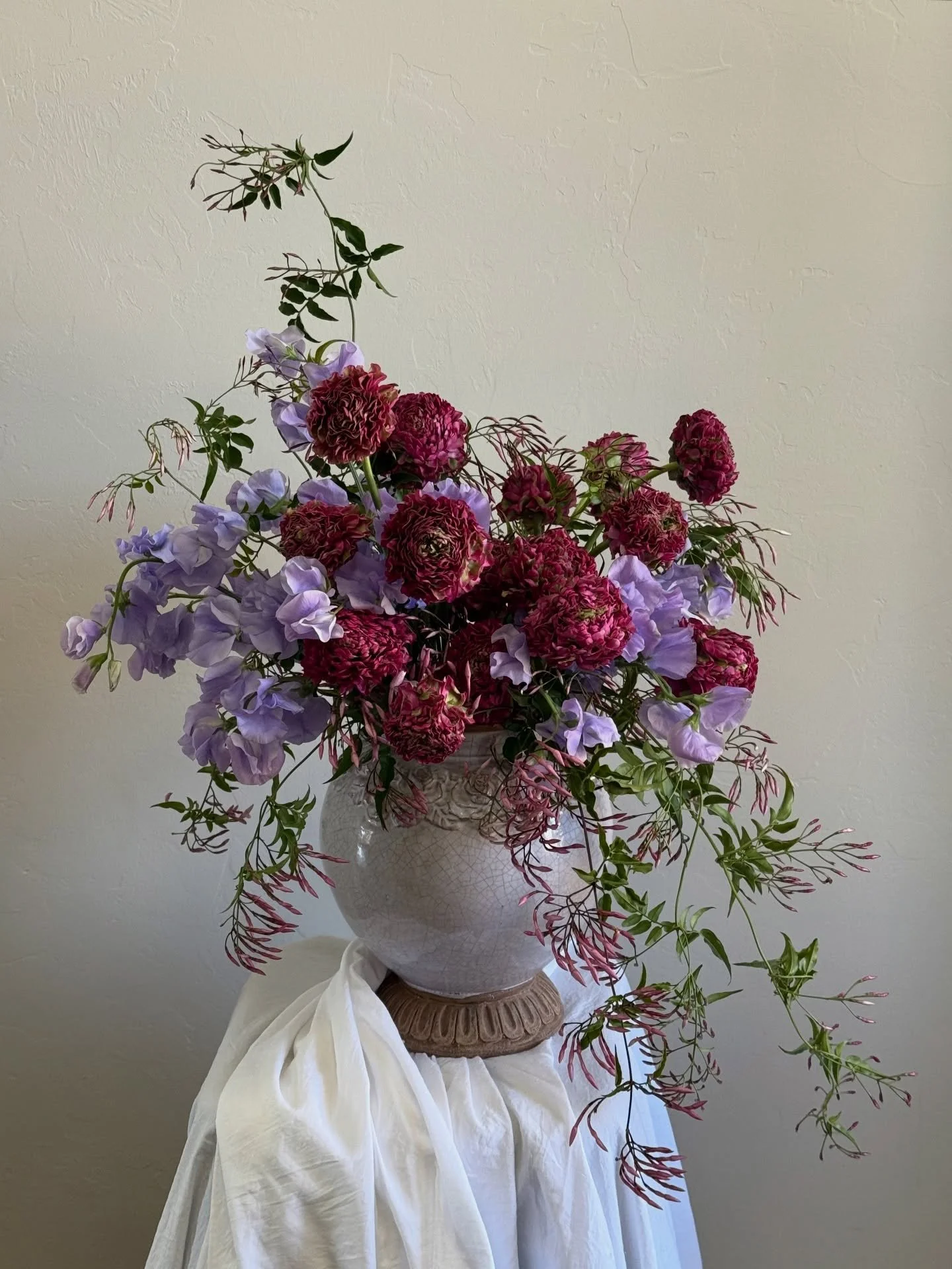 If only you could smell this arrangement through the phone🥰She&rsquo;s a beaut and I love her!!