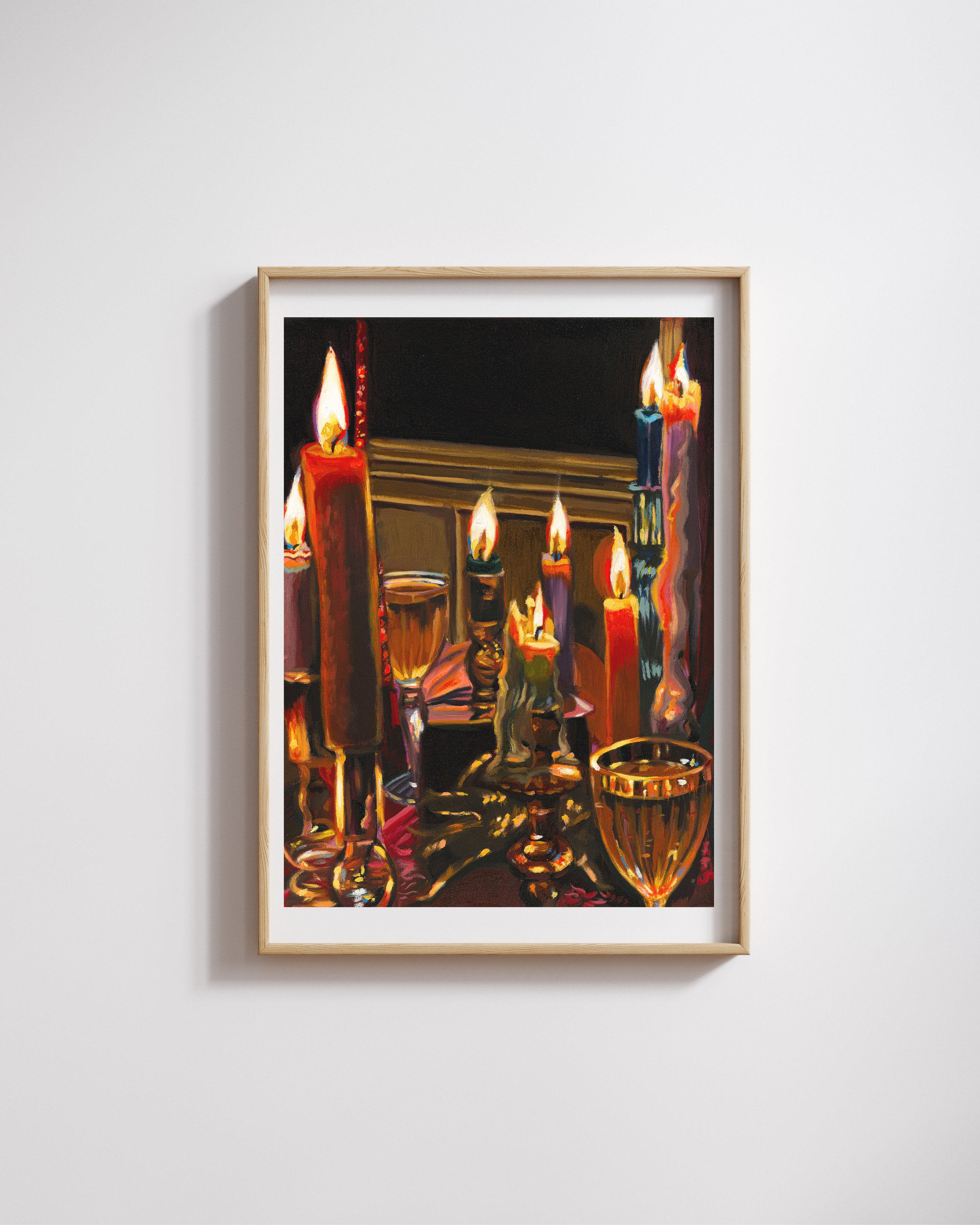 By Candlelight, Print