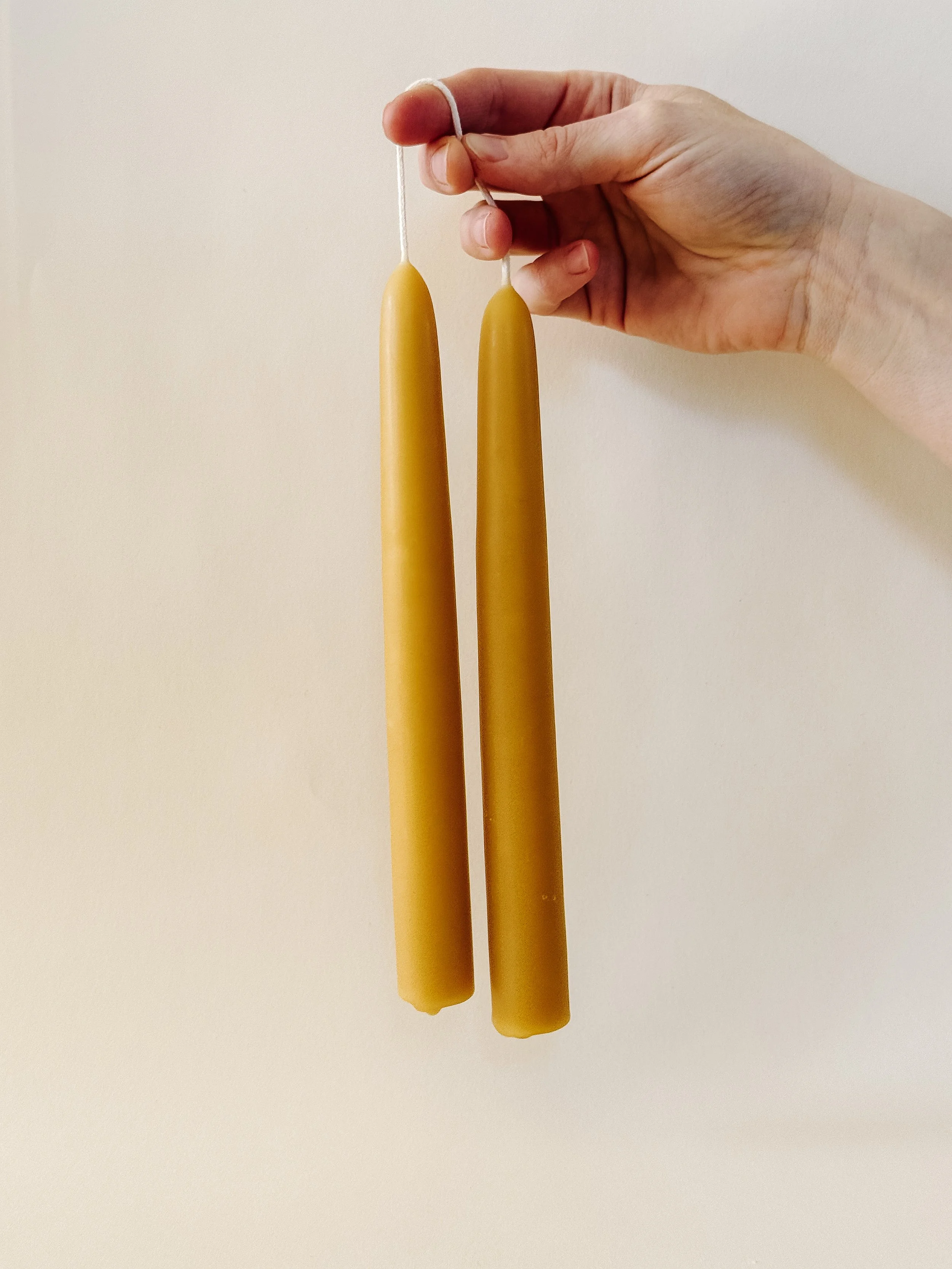 Beeswax Taper Candle