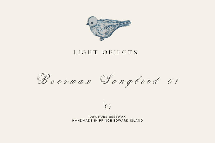 Beeswax Songbird Candle