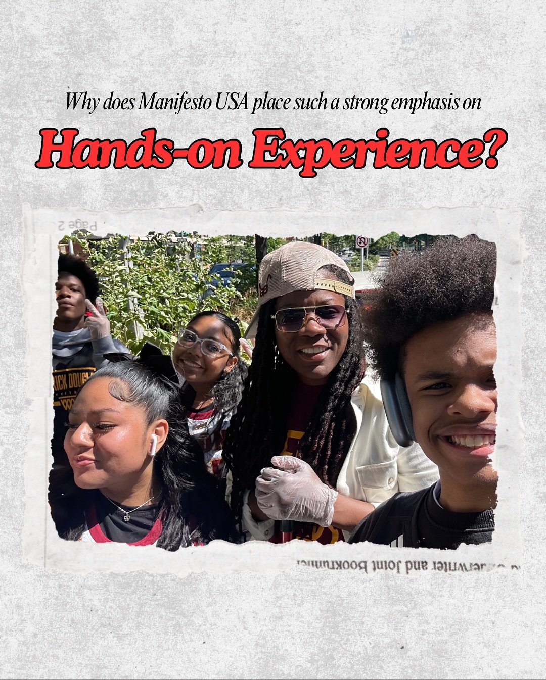 Ever wonder why we focus so much on hands-on experience? 

At Manifesto USA, we believe creativity grows in the doing &mdash; not just the planning. #ManifestoUSA