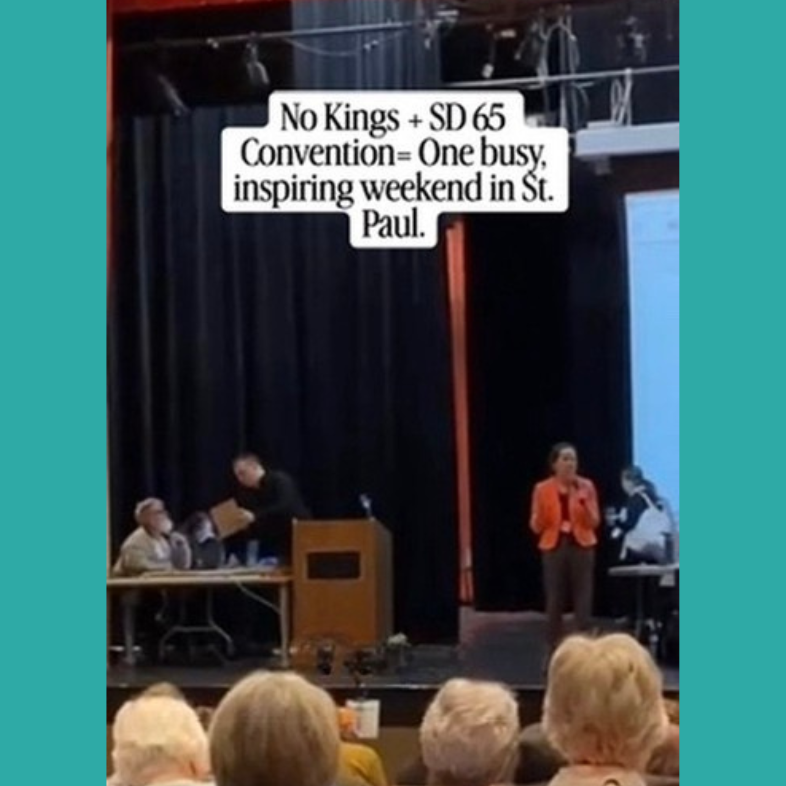 Rebecca Noecker’s SD65 Convention Speech